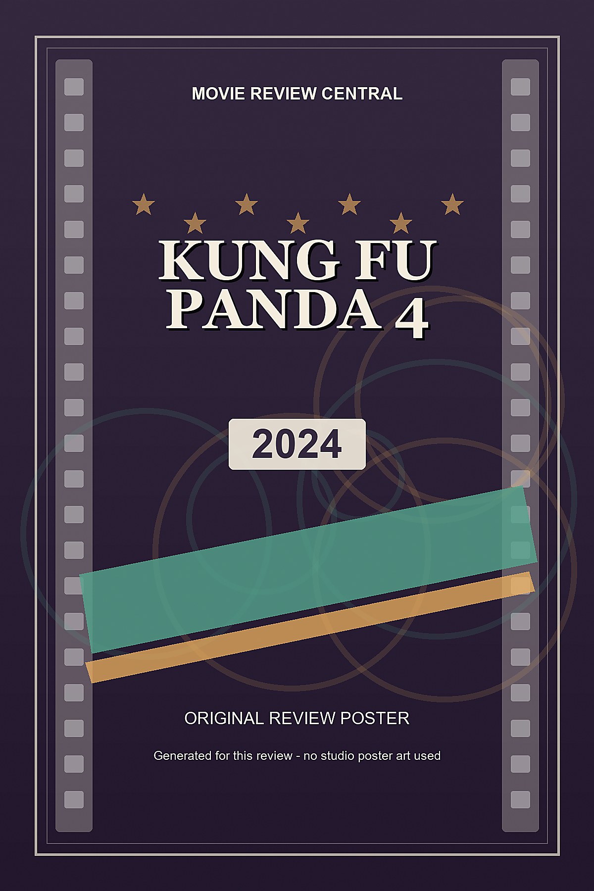 Kung Fu Panda 4 (2024) - original review poster