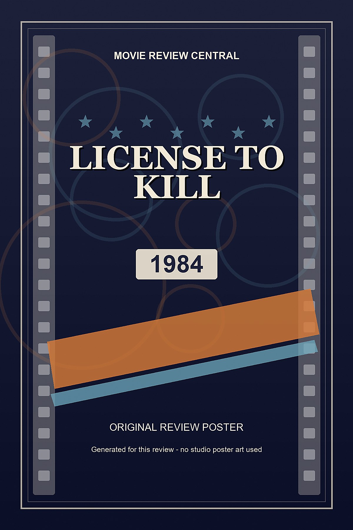 License to Kill (1984) - original review poster License to Kill (1984) - original review poster