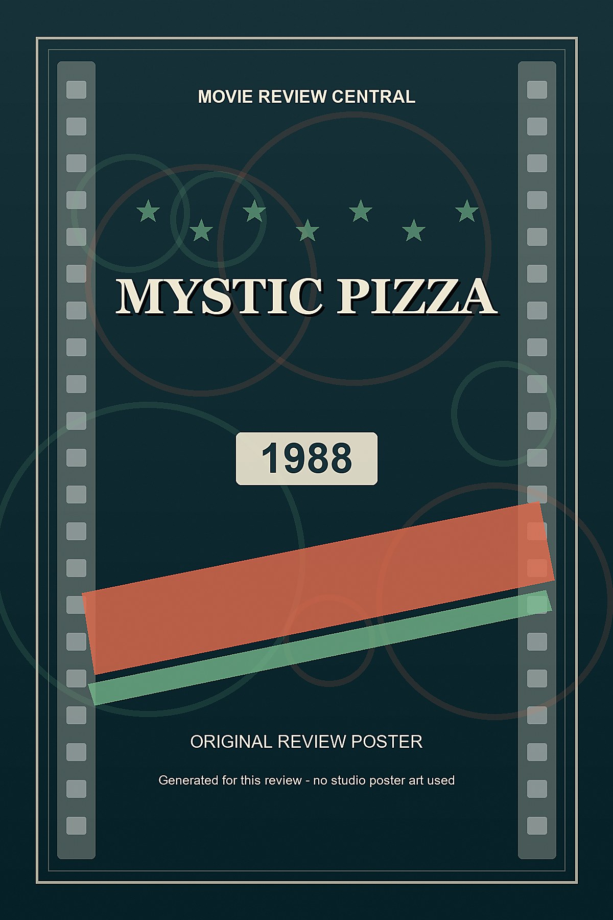 Mystic Pizza (1988) - original review poster