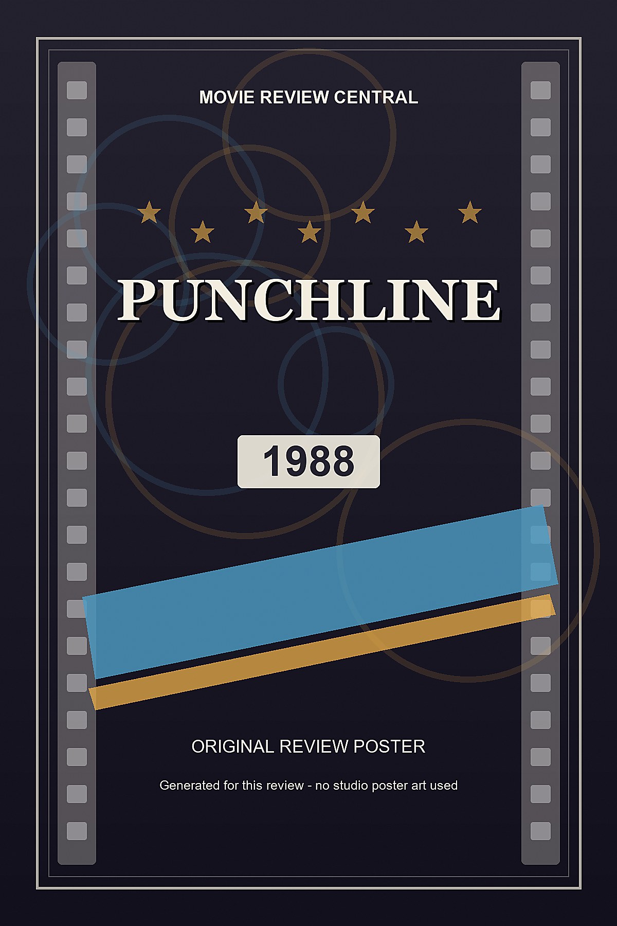 Punchline (1988) - original review poster
