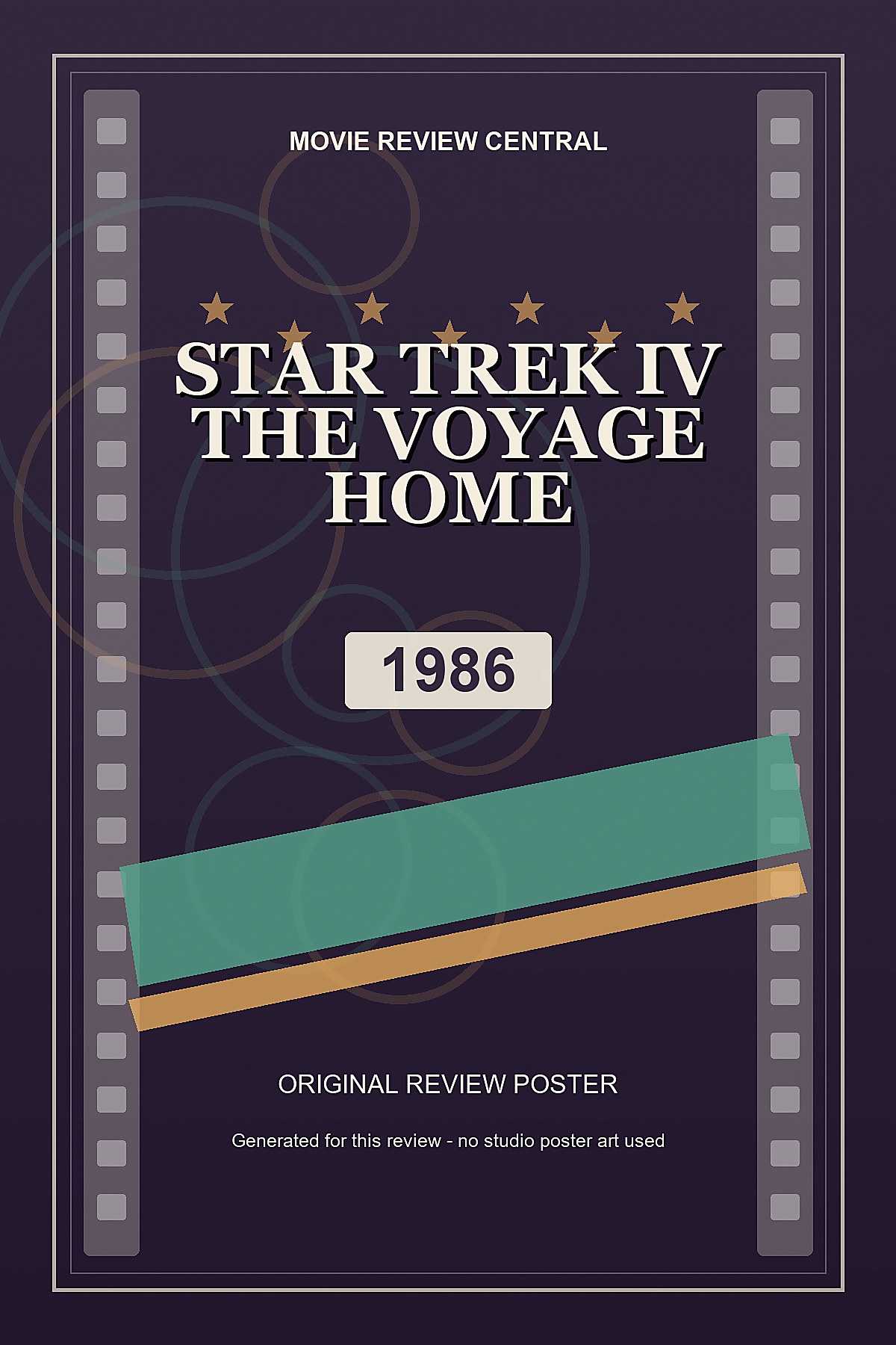 Star Trek IV: The Voyage Home (1986) - original review poster