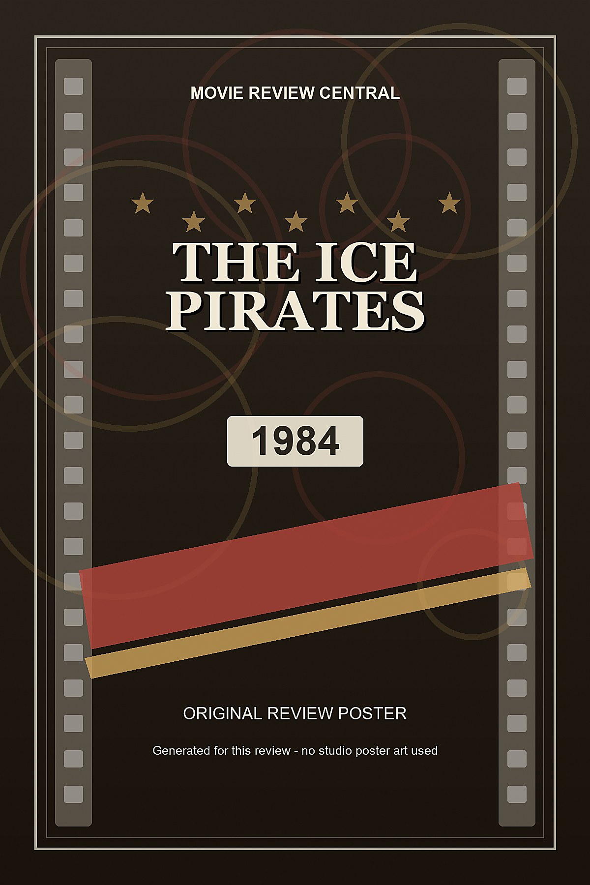 The Ice Pirates (1984) - original review poster The Ice Pirates (1984) - original review poster