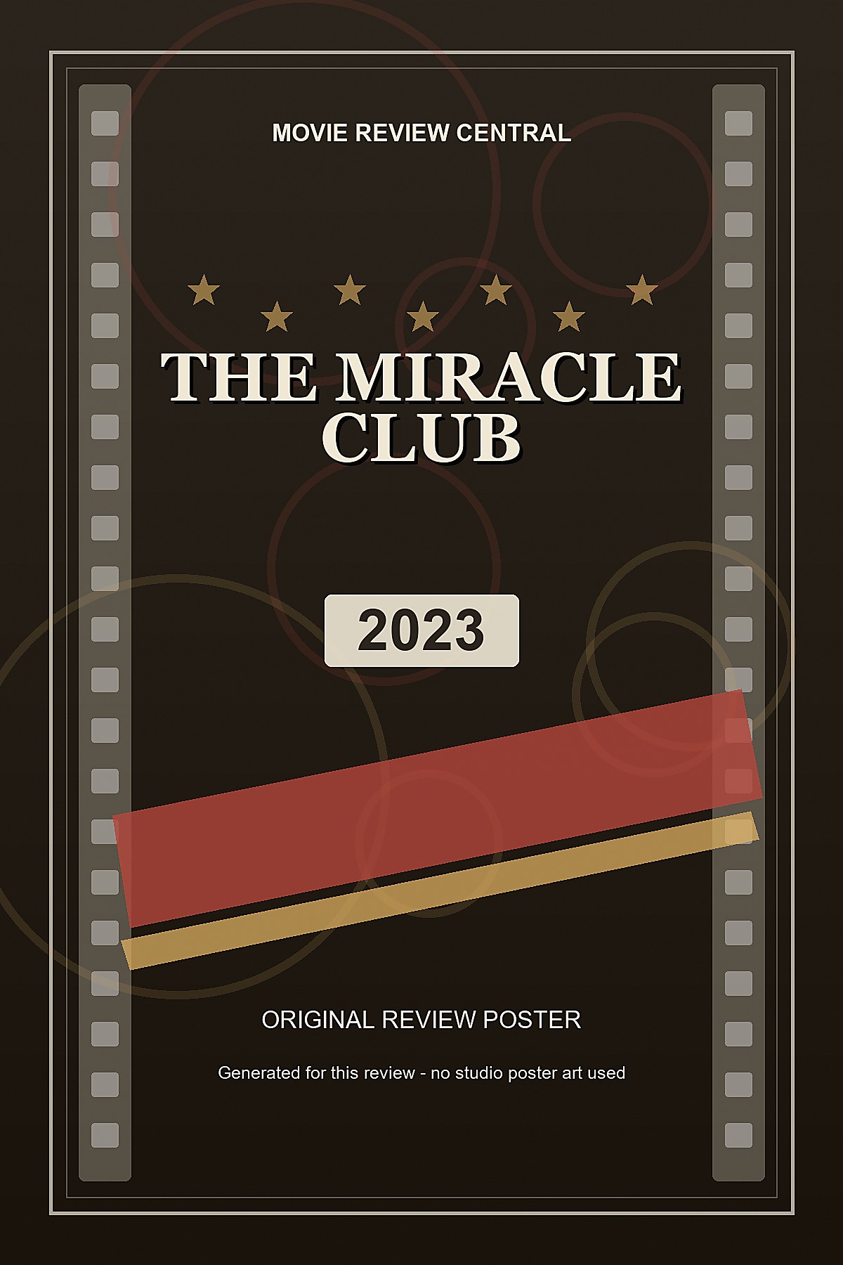 The Miracle Club (2023) - original review poster