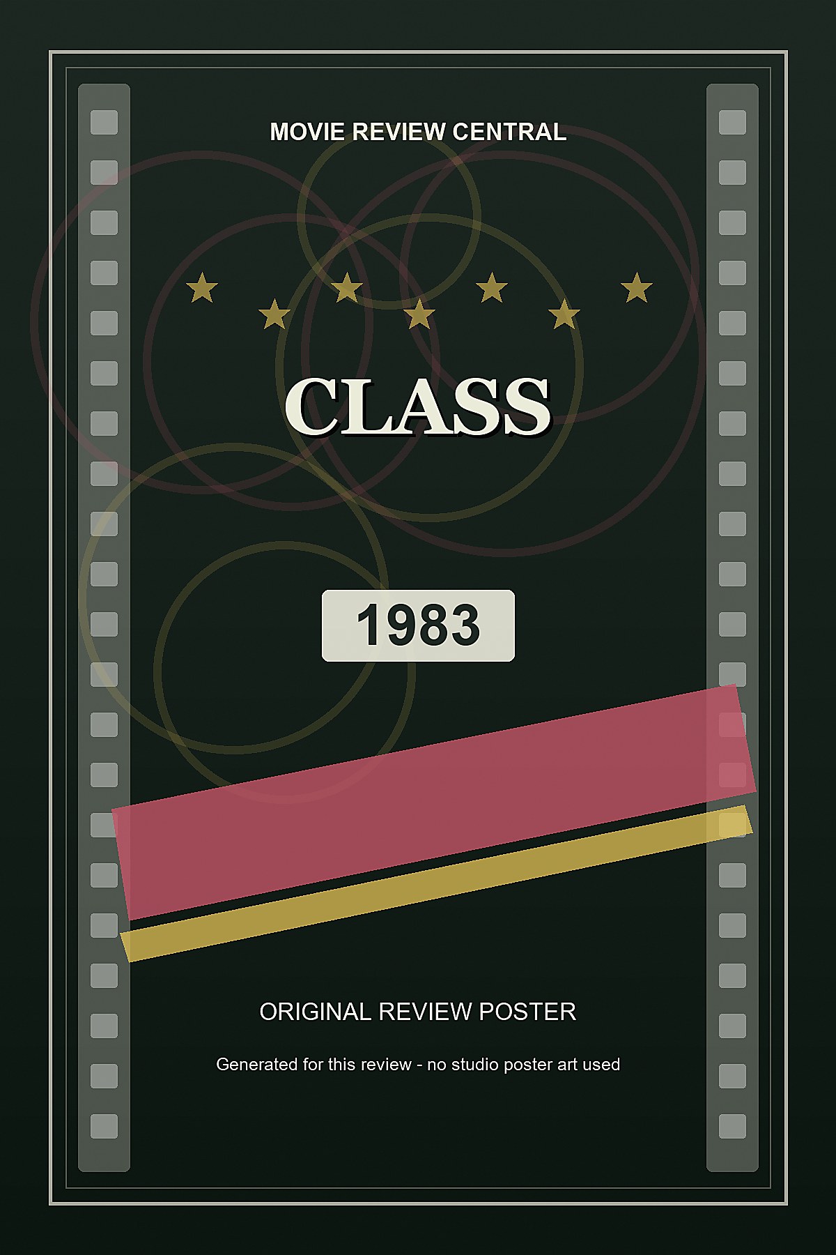 Class (1983) - original review poster Class (1983) - original review poster