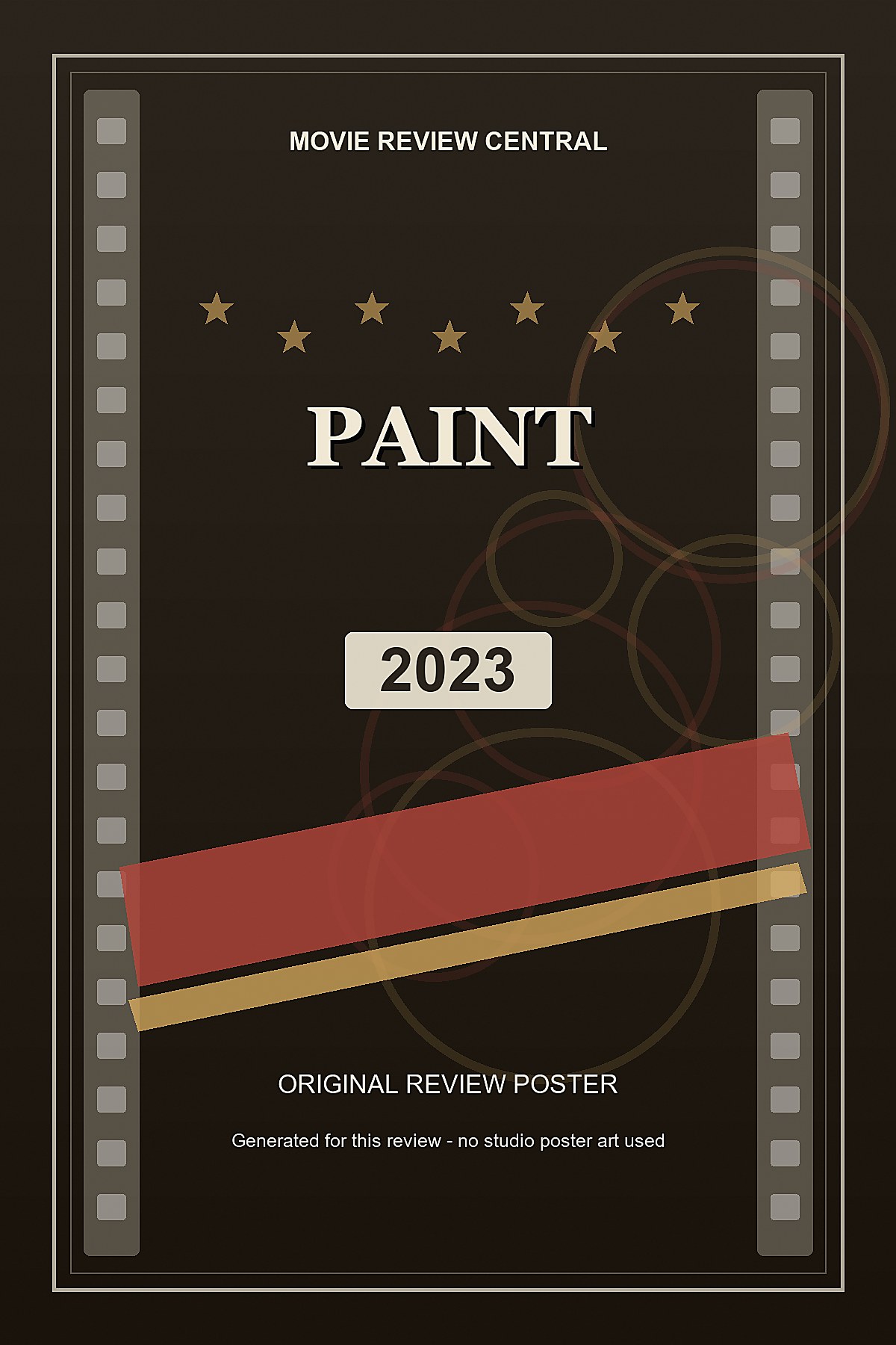 Paint (2023) - original review poster