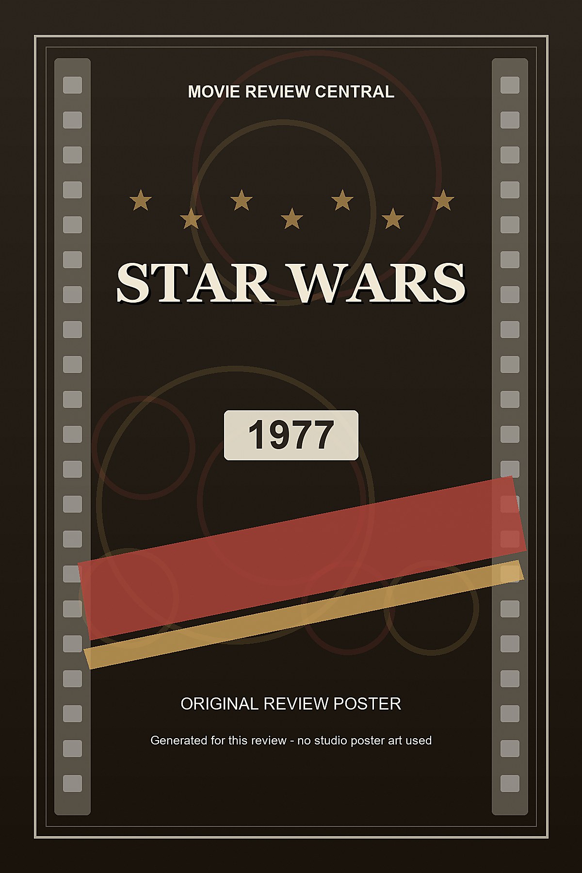 Star Wars (1977) - original review poster