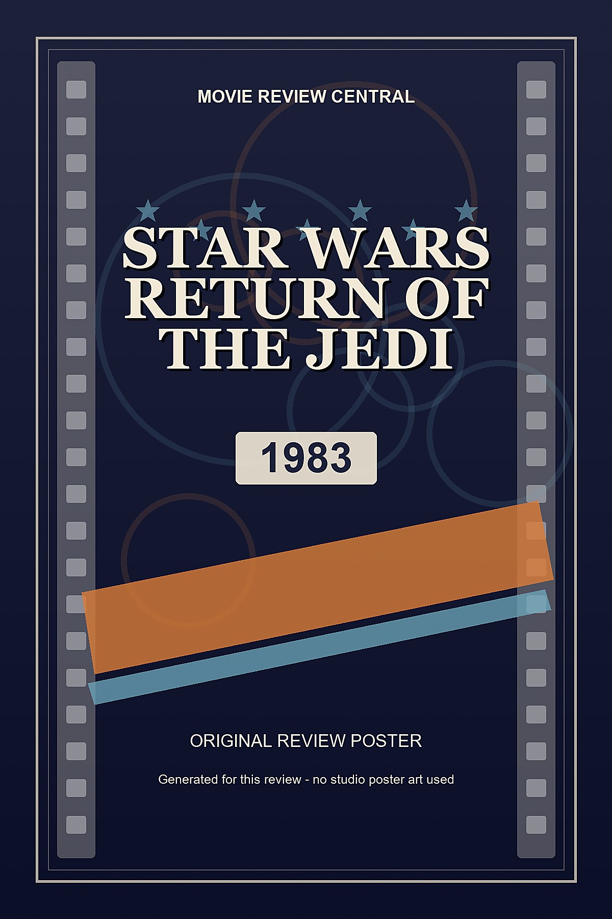 Star Wars: Return of the Jedi (1983) - original review poster
