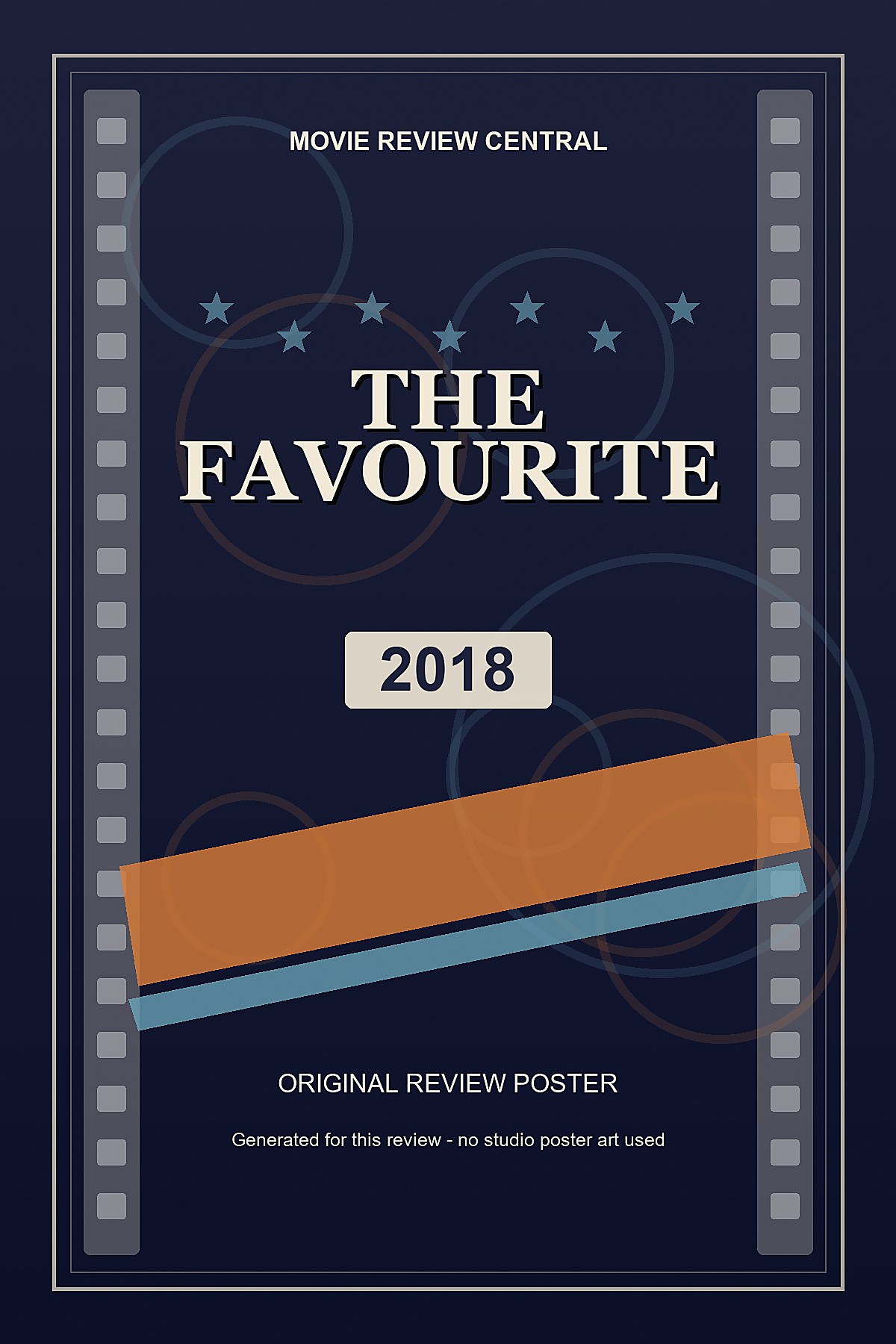 The Favourite (2018) - original review poster The Favourite (2018) - original review poster