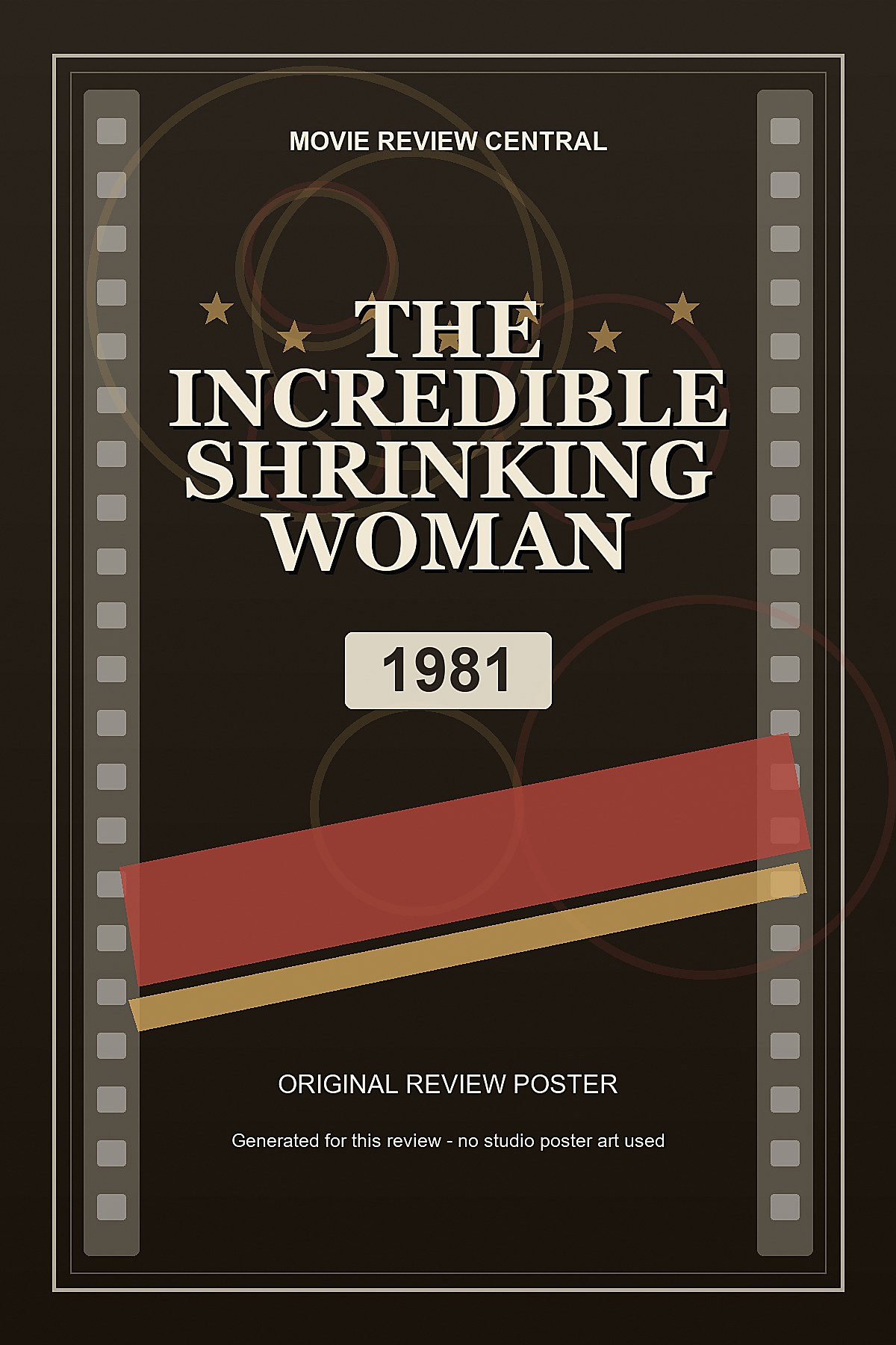 The Incredible Shrinking Woman (1981) - original review poster The Incredible Shrinking Woman (1981) - original review poster