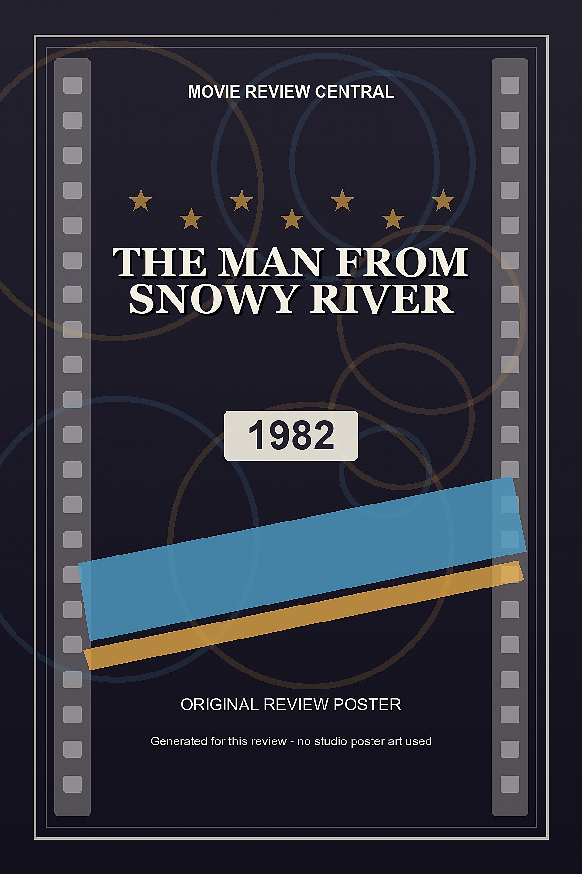 The Man from Snowy River (1982) - original review poster