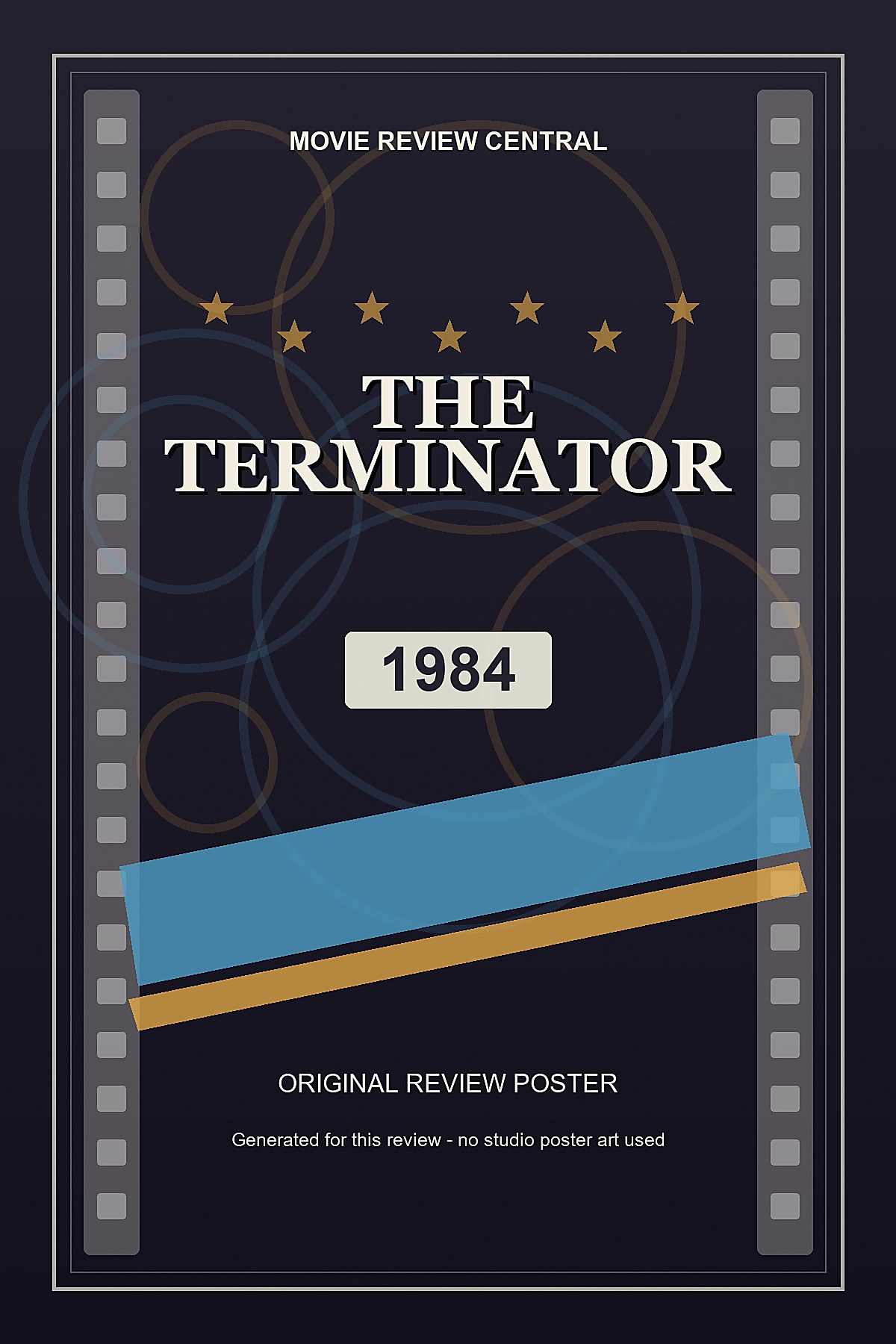 The Terminator (1984) - original review poster