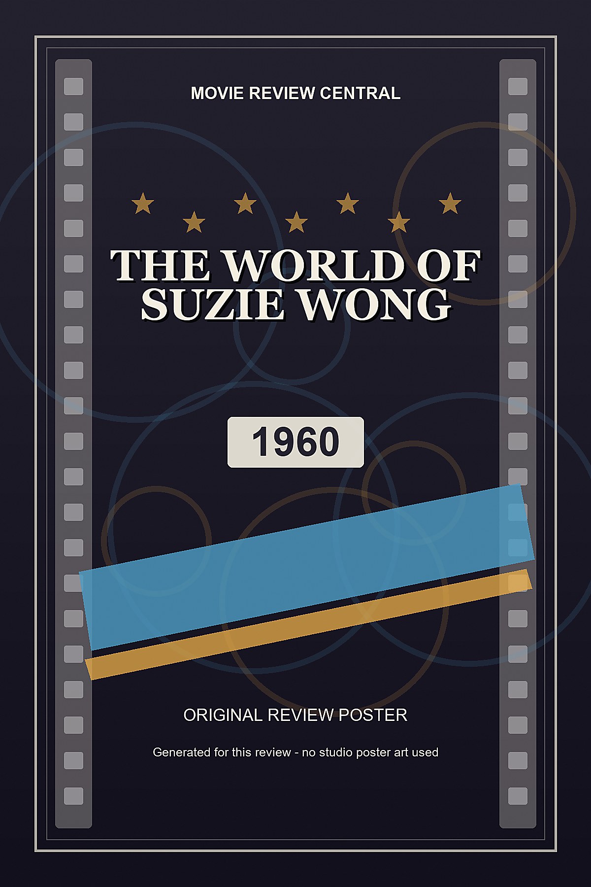 The World of Suzie Wong (1960) - original review poster The World of Suzie Wong (1960) - original review poster