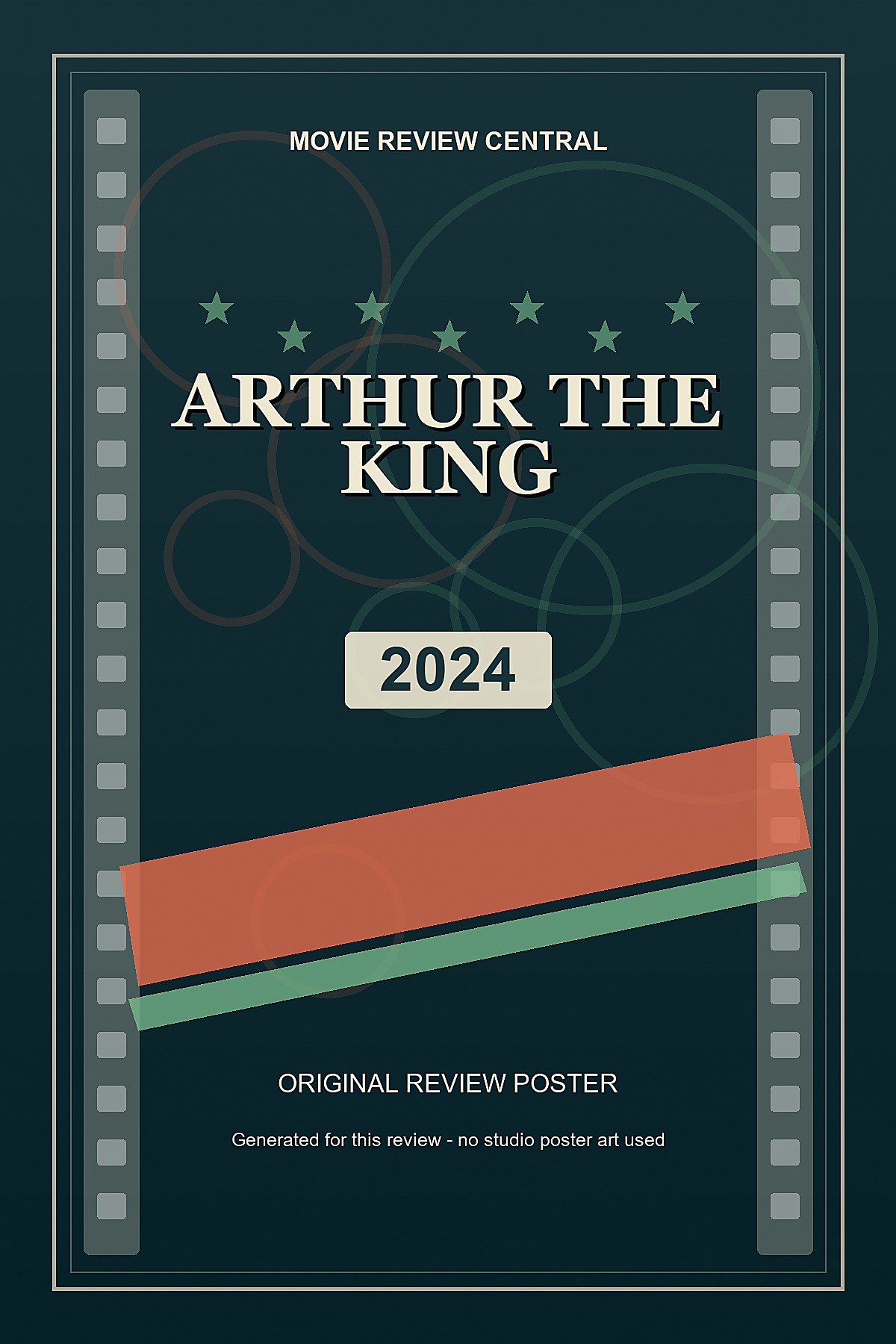 Arthur the King (2024) - original review poster Arthur the King (2024) - original review poster