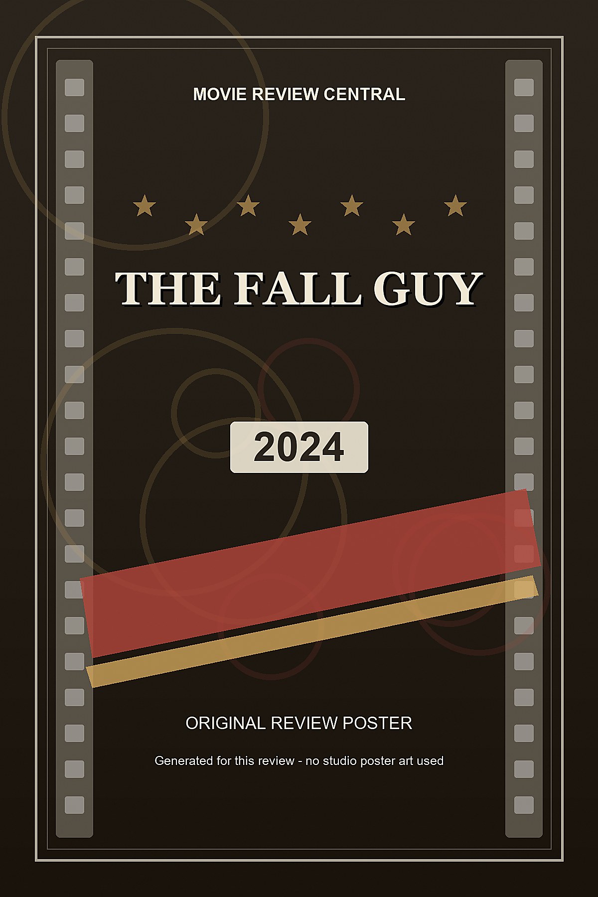 The Fall Guy (2024) - original review poster