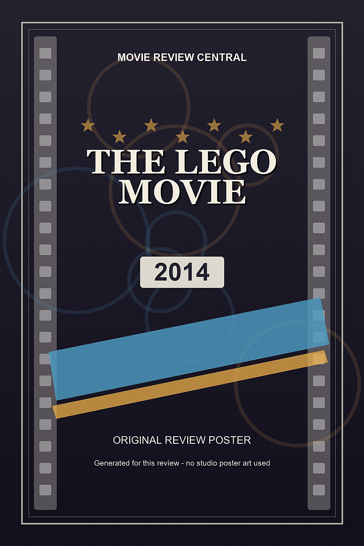 The Lego Movie (2014) - original review poster The Lego Movie (2014) - original review poster