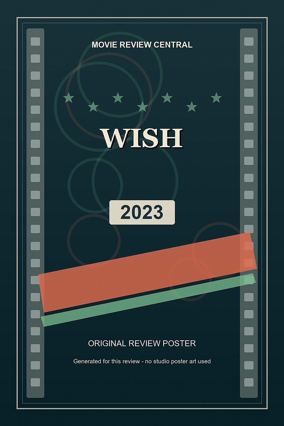 Wish (2023) - original review poster Wish (2023) - original review poster