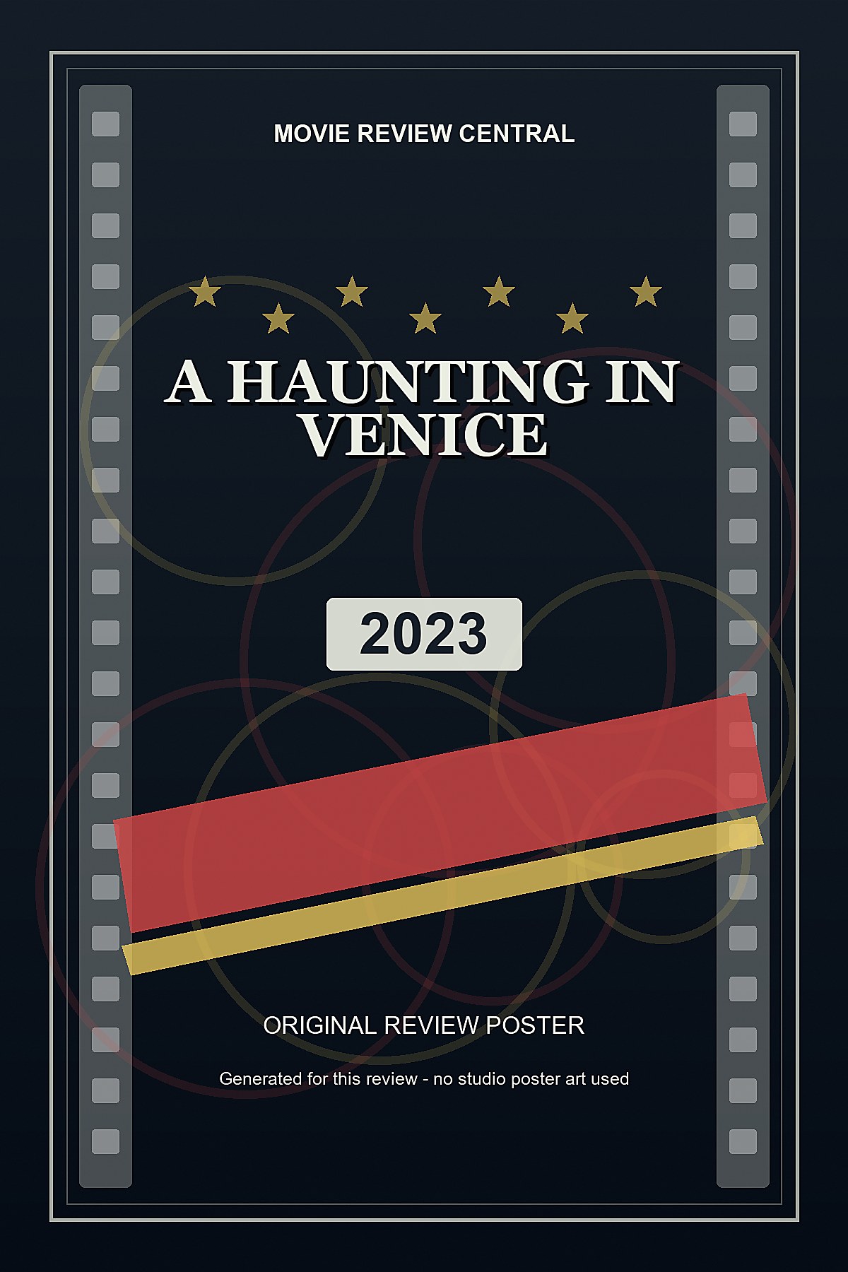 A Haunting in Venice (2023) - original review poster