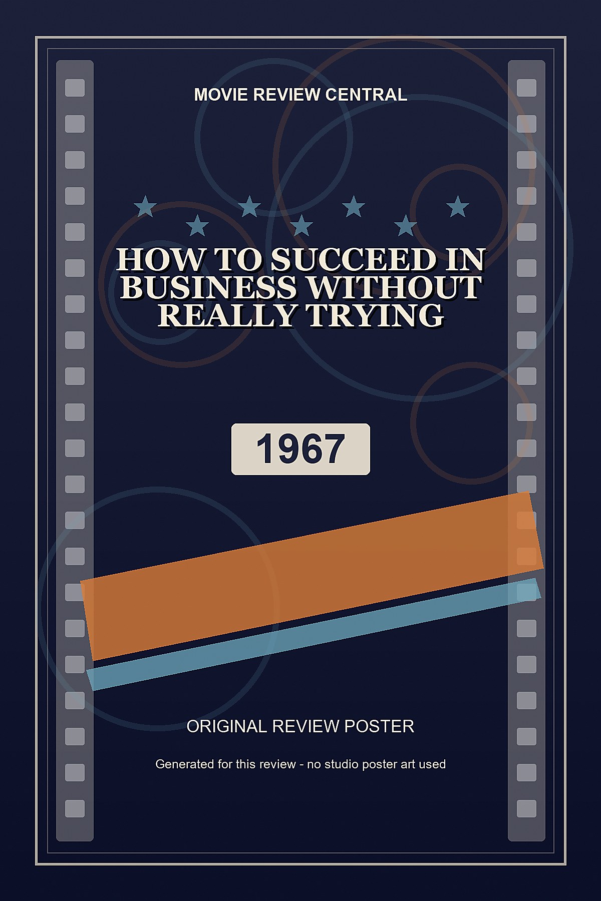 How to Succeed in Business Without Really Trying (1967) - original review poster How to Succeed in Business Without Really Trying (1967) - original review poster