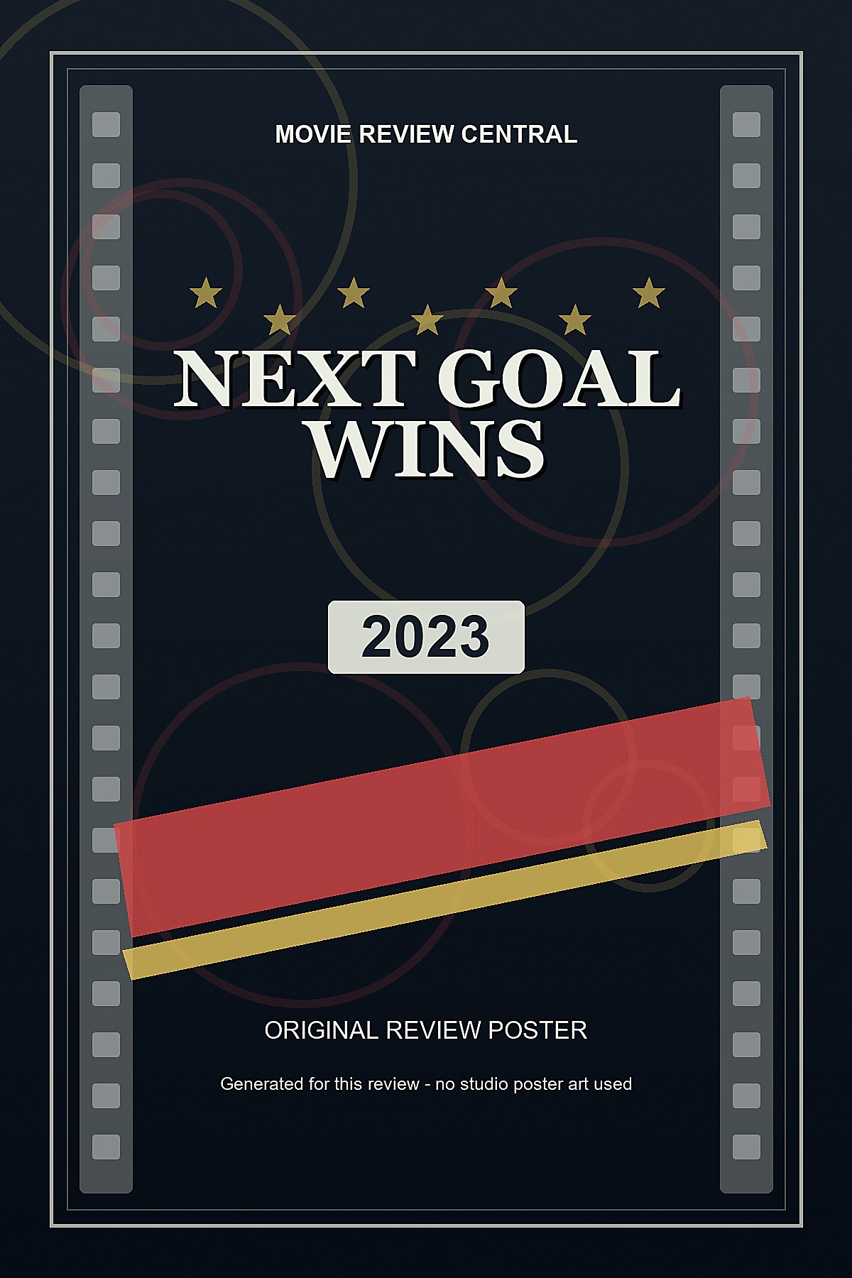 Next Goal Wins (2023) - original review poster Next Goal Wins (2023) - original review poster