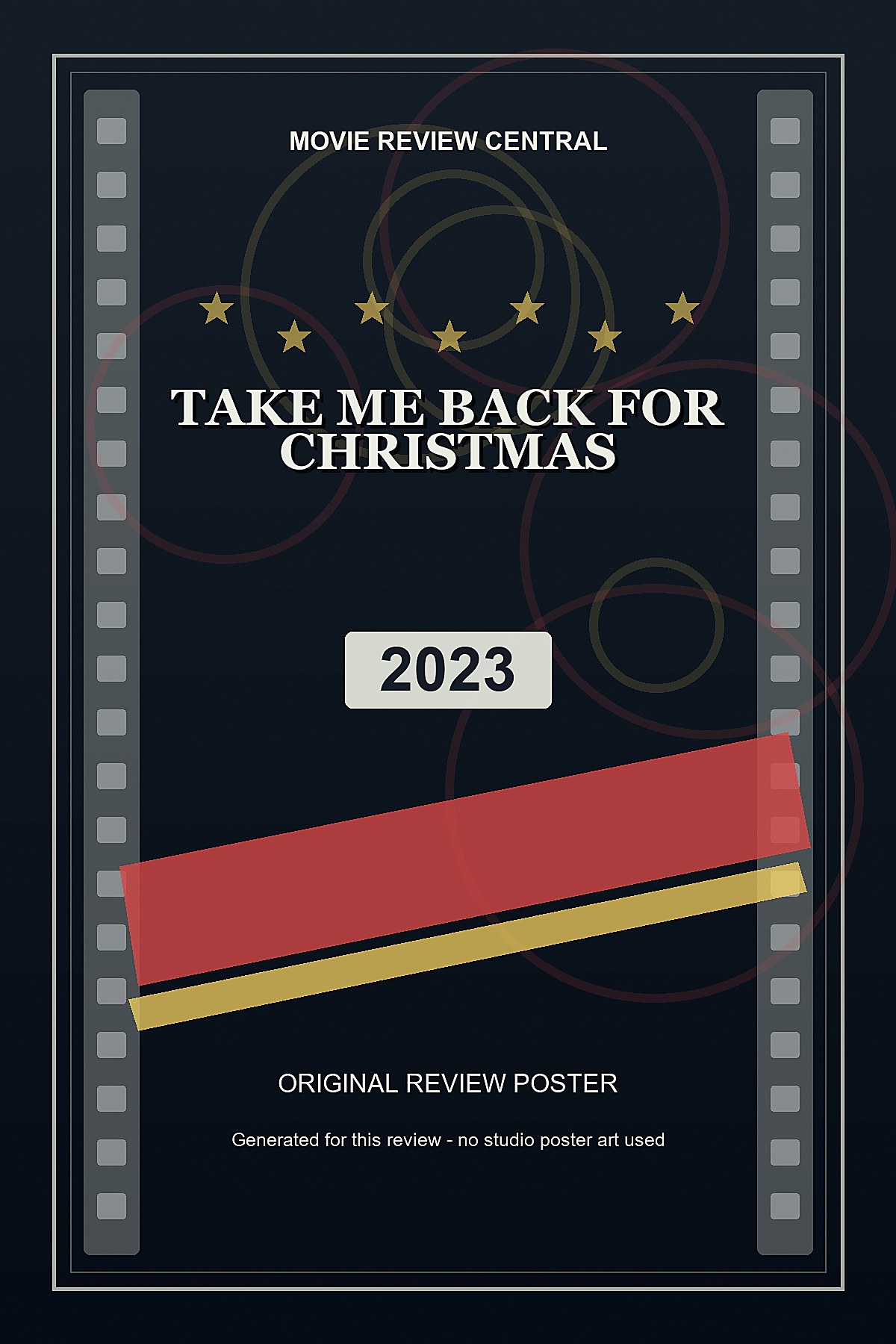 Take Me Back for Christmas (2023) - original review poster