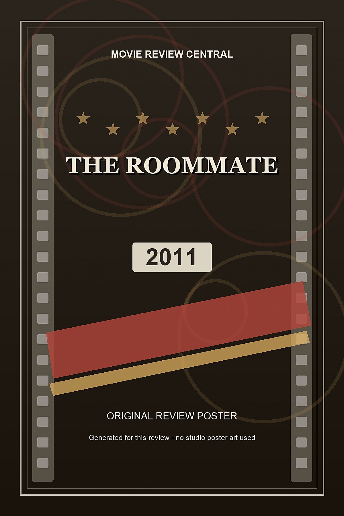 The Roommate (2011) - original review poster The Roommate (2011) - original review poster