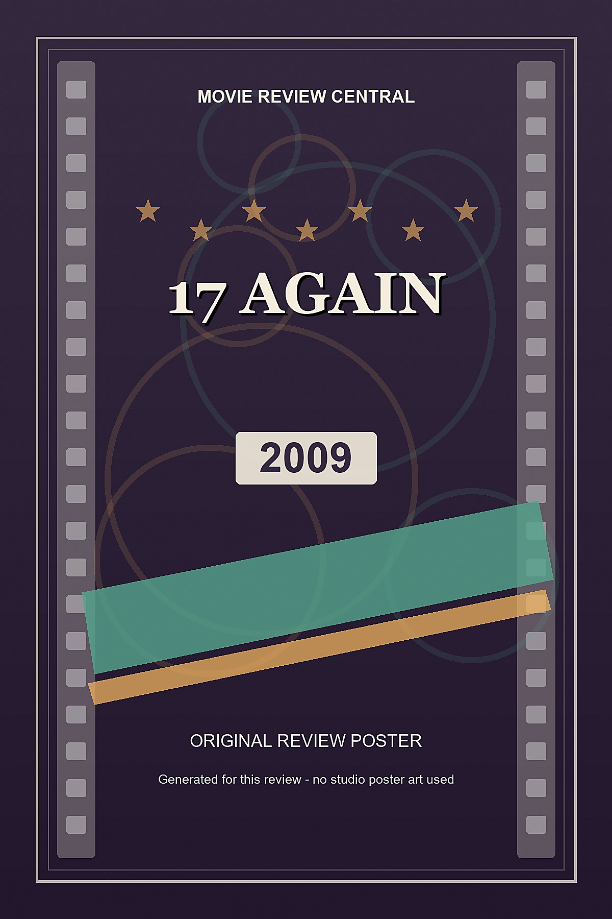 17 Again (2009) - original review poster 17 Again (2009) - original review poster