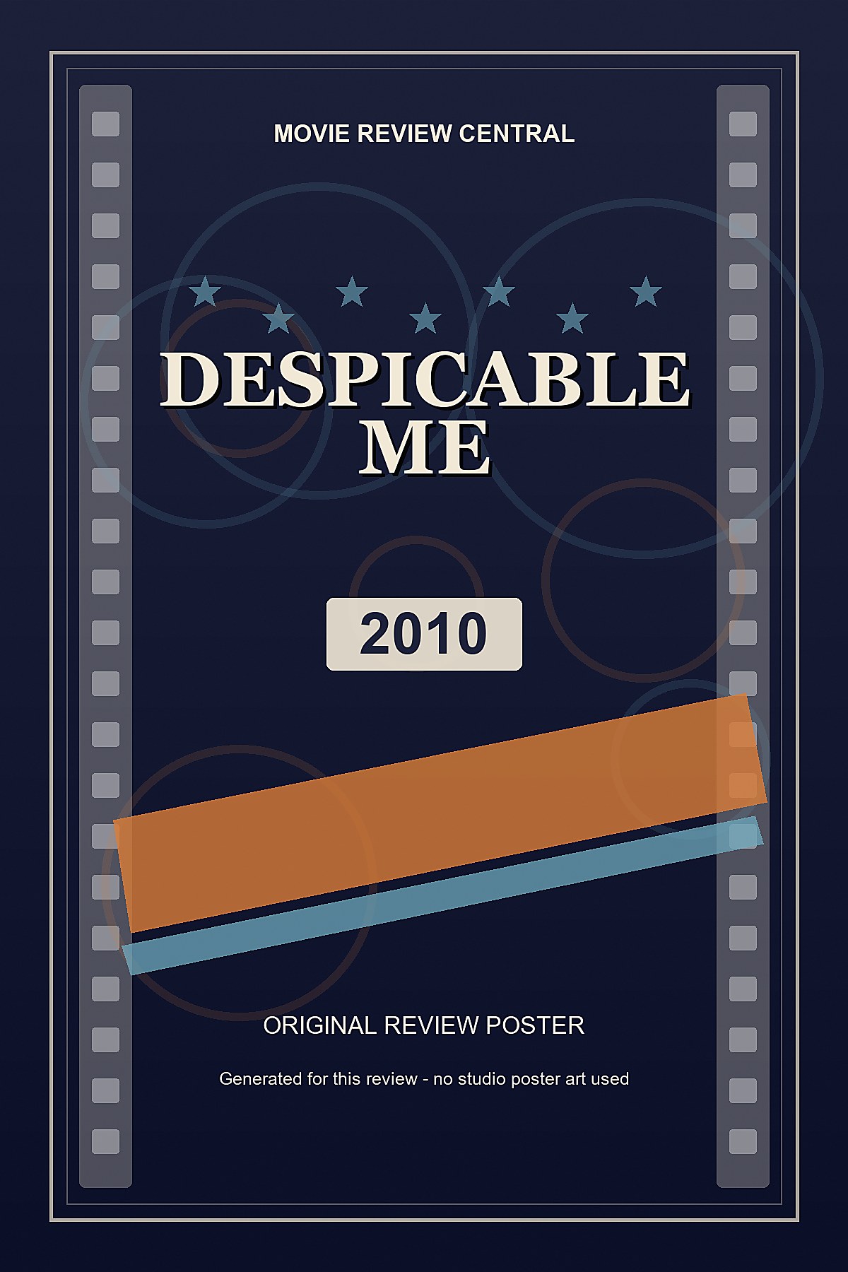 Despicable Me (2010) - original review poster Despicable Me (2010) - original review poster
