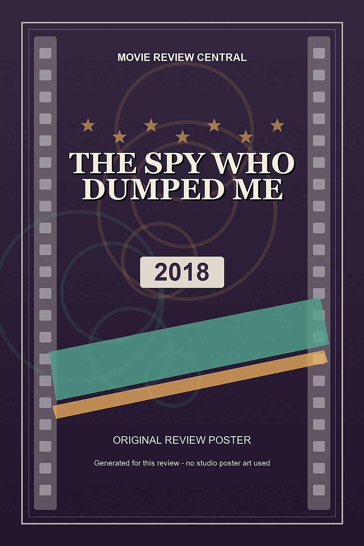 The Spy Who Dumped Me (2018) - original review poster