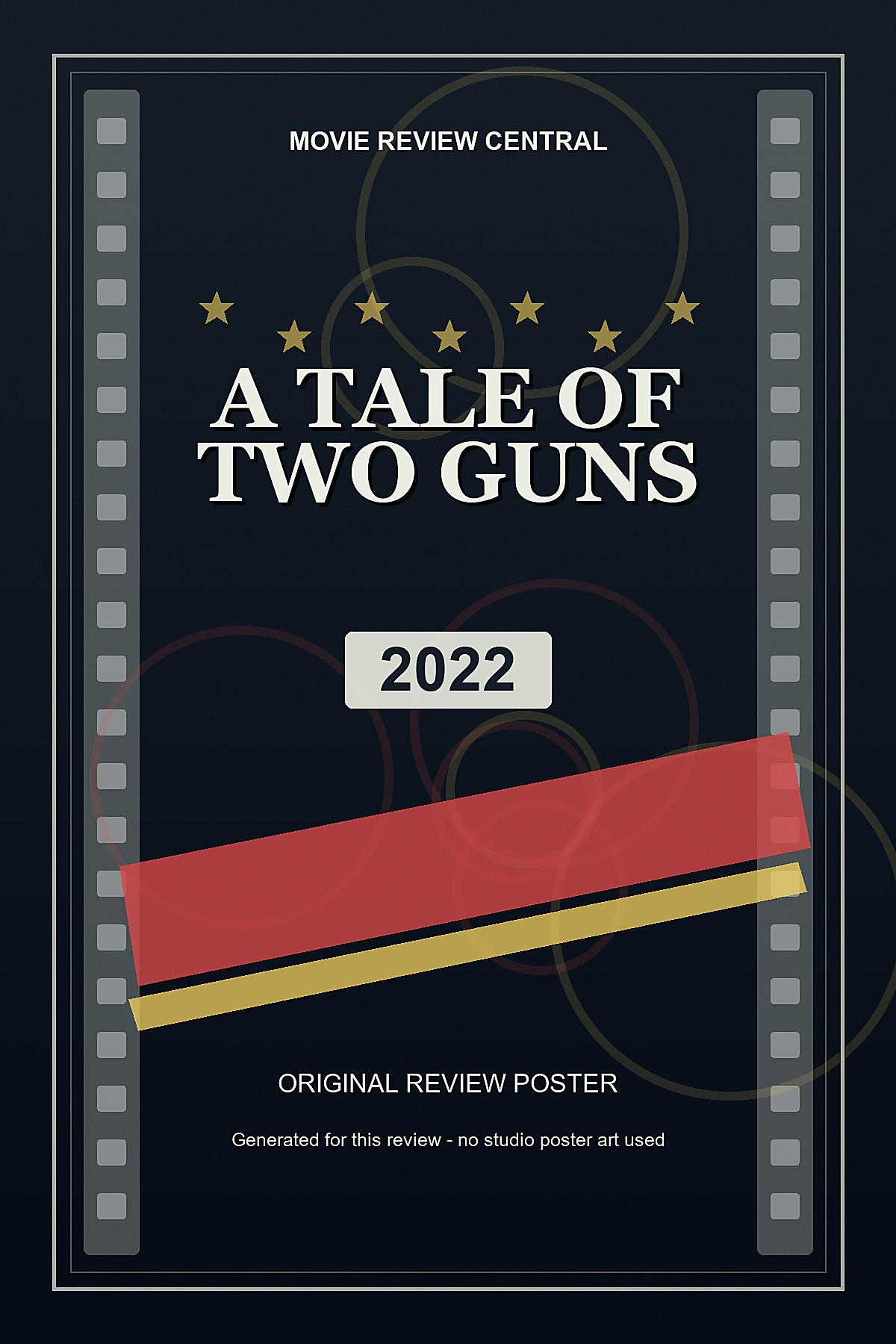 A Tale of Two Guns (2022) - original review poster A Tale of Two Guns (2022) - original review poster
