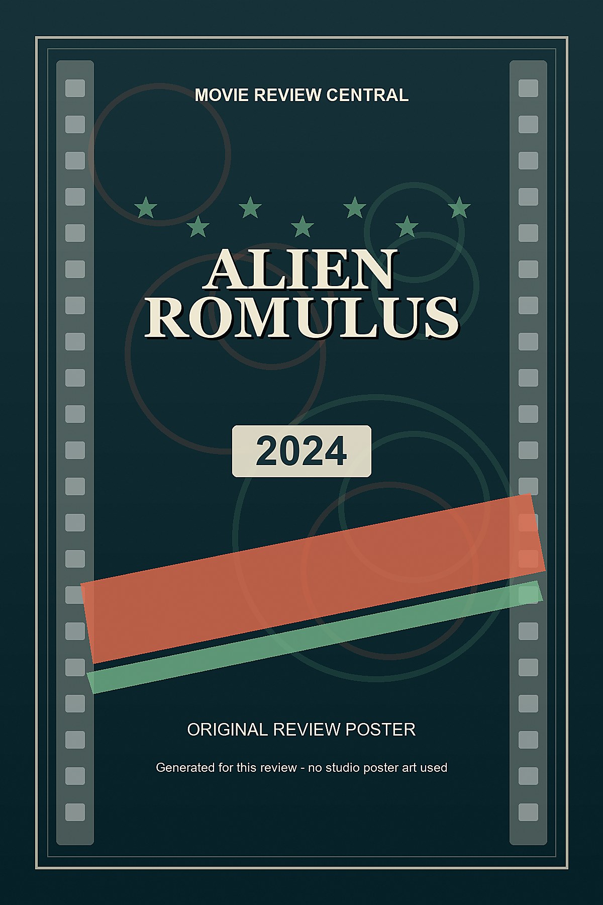 Alien: Romulus (2024) - original review poster Alien: Romulus (2024) - original review poster