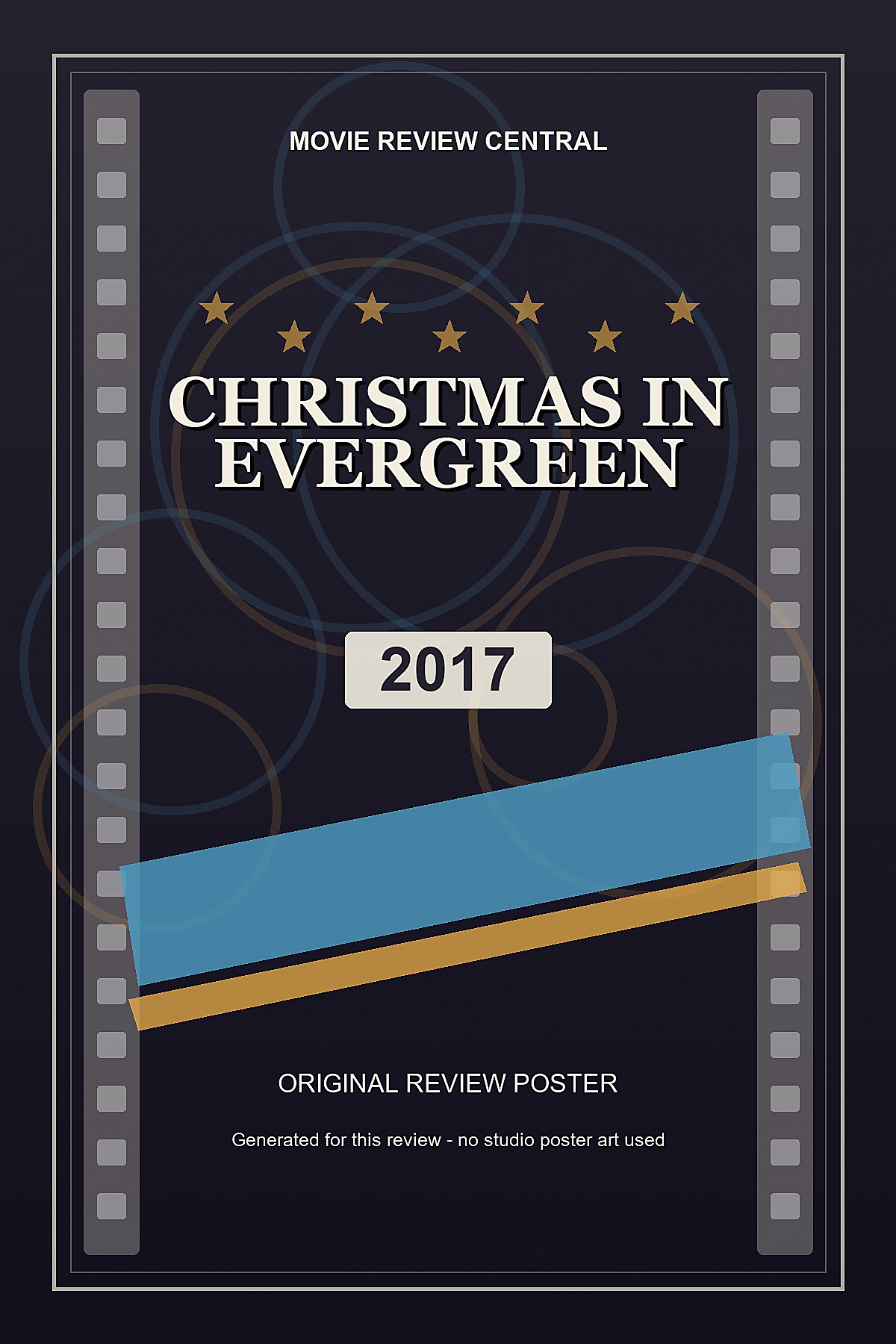 Christmas in Evergreen (2017) - original review poster Christmas in Evergreen (2017) - original review poster