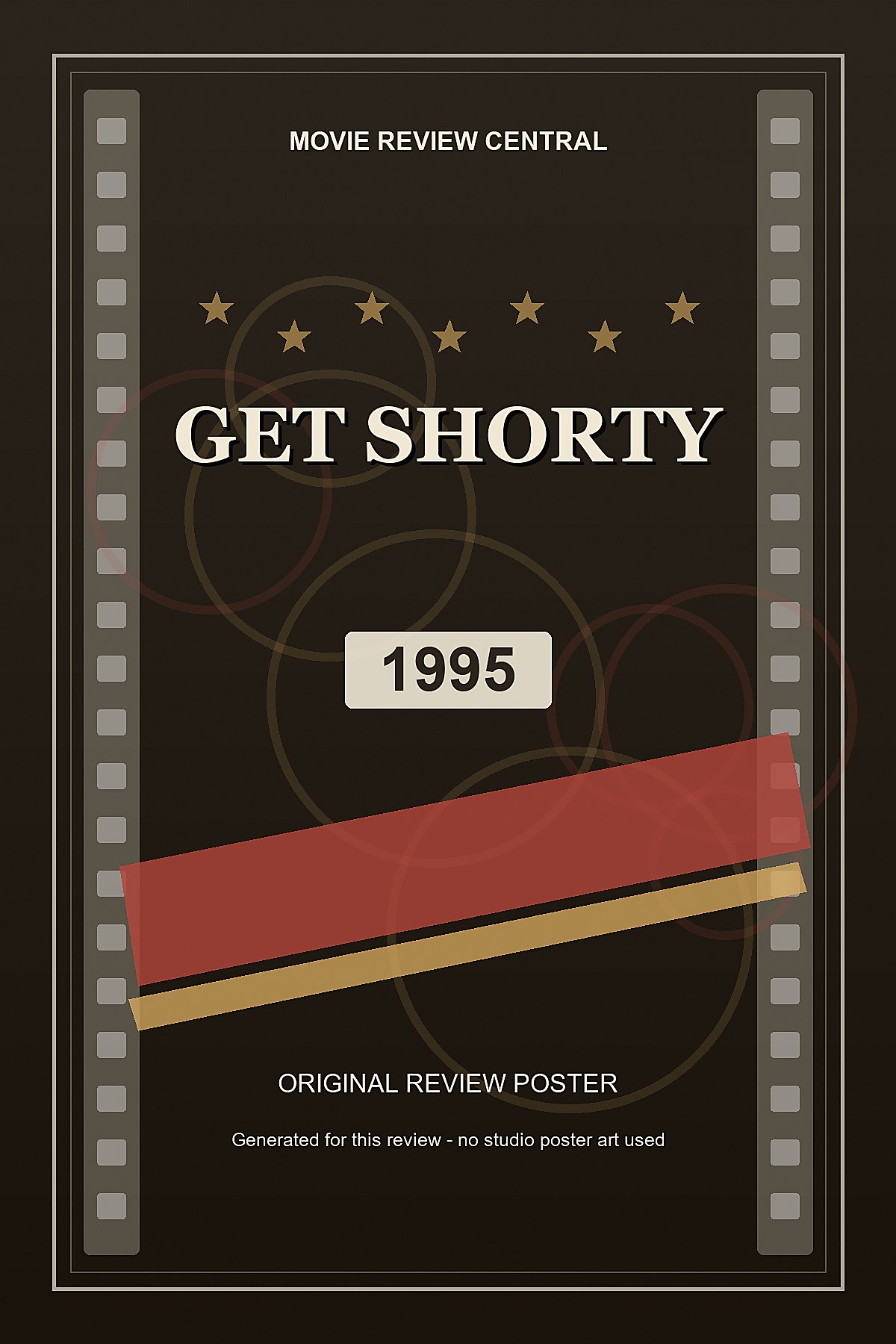 Get Shorty (1995) - original review poster Get Shorty (1995) - original review poster