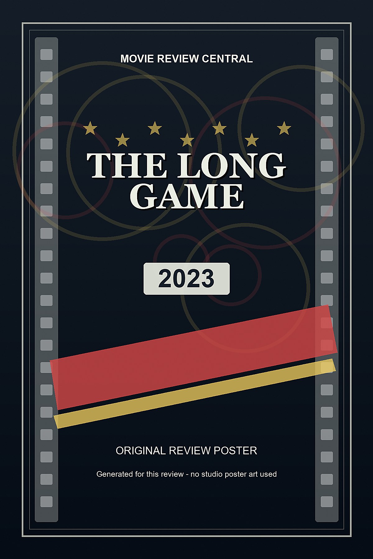 The Long Game (2023) - original review poster The Long Game (2023) - original review poster
