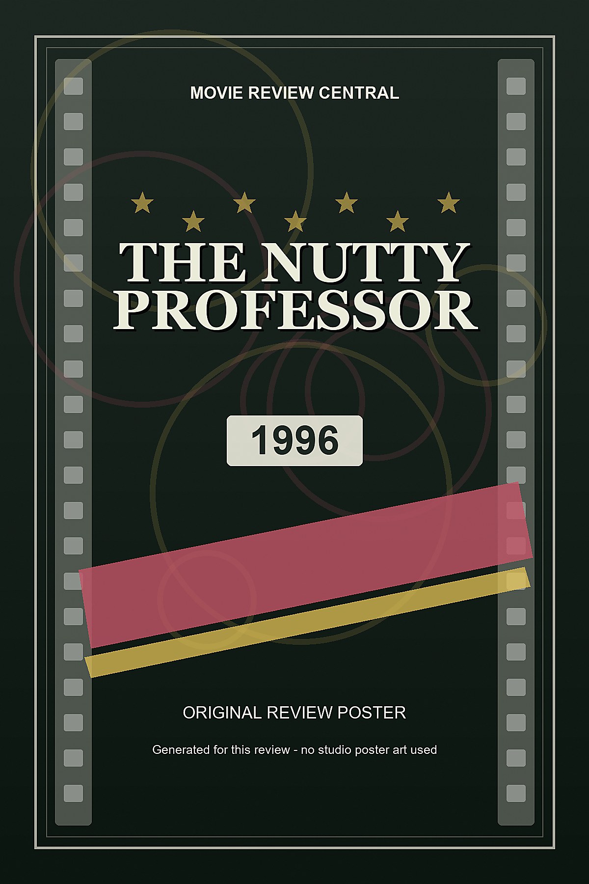 The Nutty Professor (1996) - original review poster The Nutty Professor (1996) - original review poster