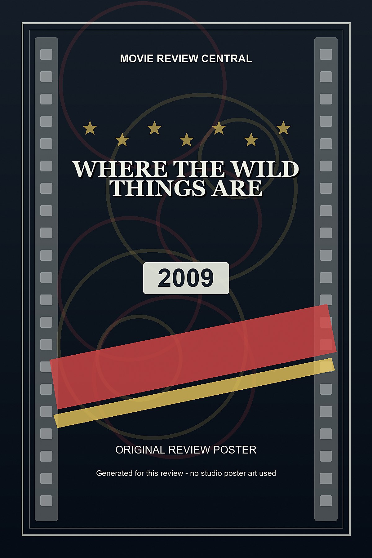 Where the Wild Things Are (2009) - original review poster Where the Wild Things Are (2009) - original review poster