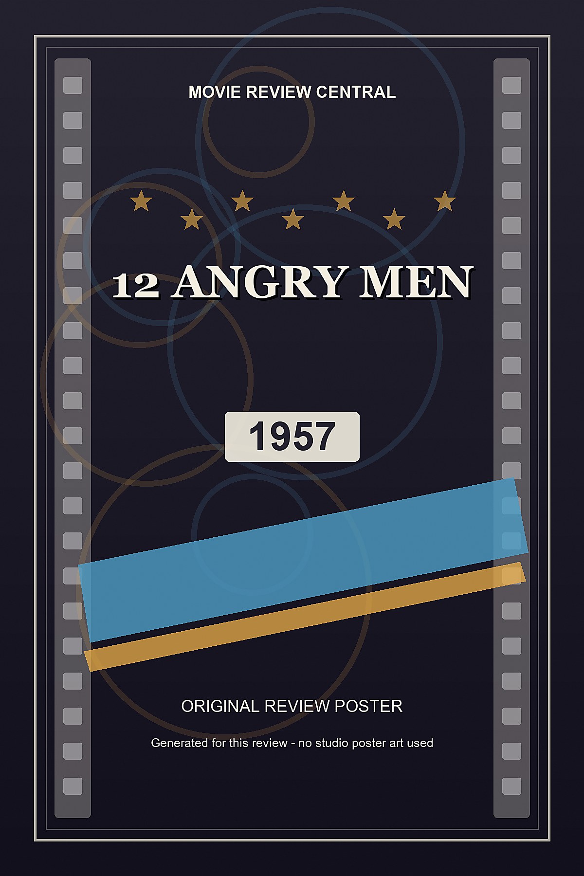 12 Angry Men (1957) - original review poster 12 Angry Men (1957) - original review poster