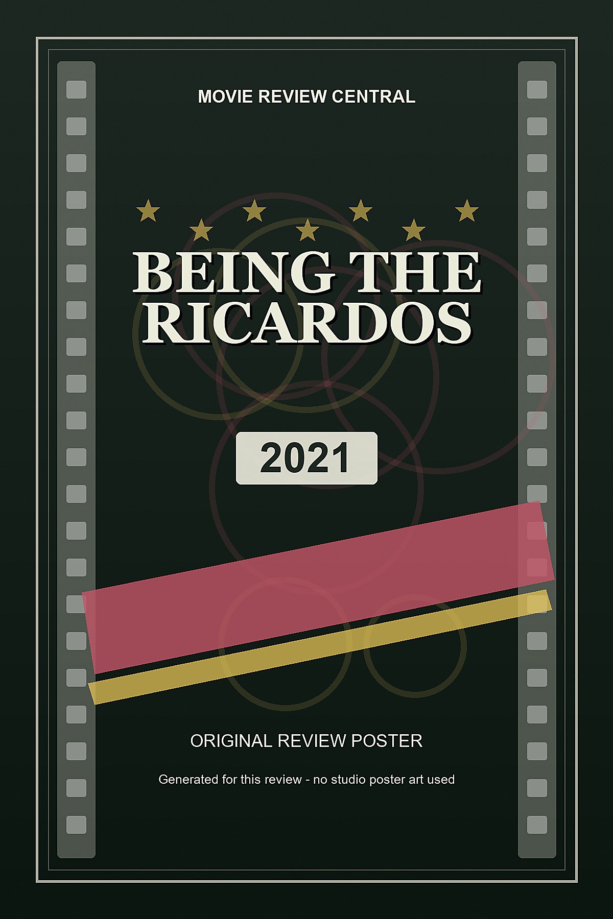 Being the Ricardos (2021) - original review poster Being the Ricardos (2021) - original review poster