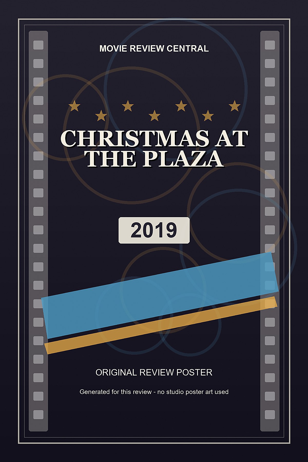 Christmas at the Plaza (2019) - original review poster Christmas at the Plaza (2019) - original review poster