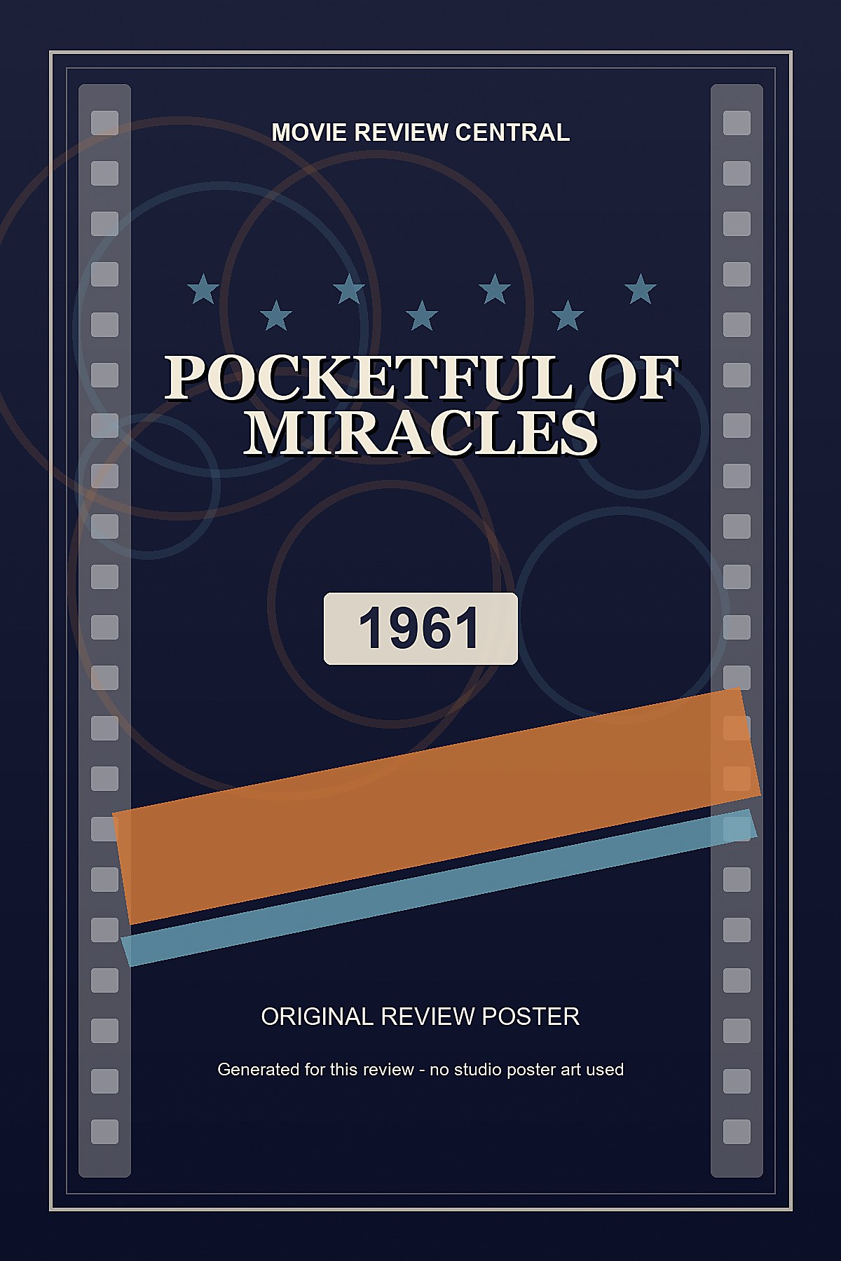 Pocketful of Miracles (1961) - original review poster Pocketful of Miracles (1961) - original review poster