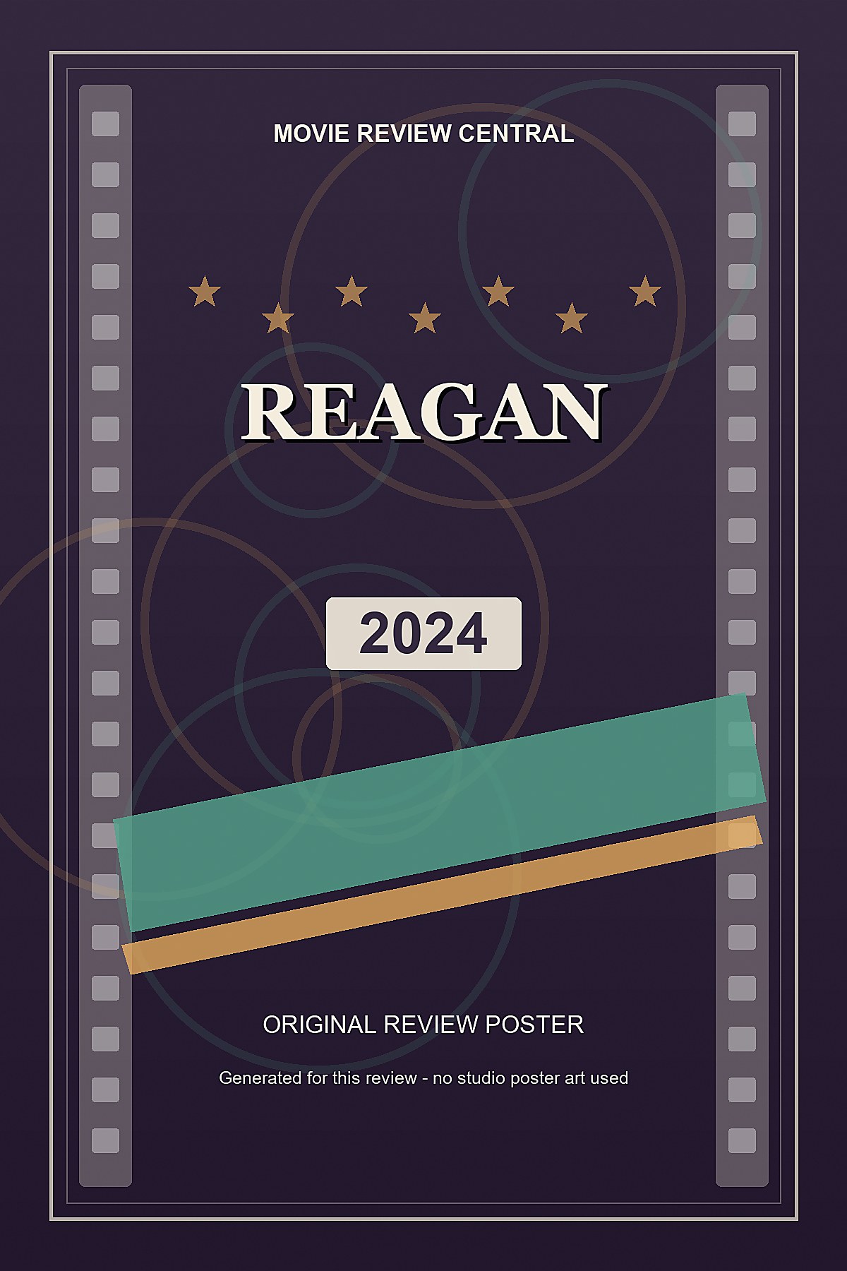Reagan (2024) - original review poster Reagan (2024) - original review poster