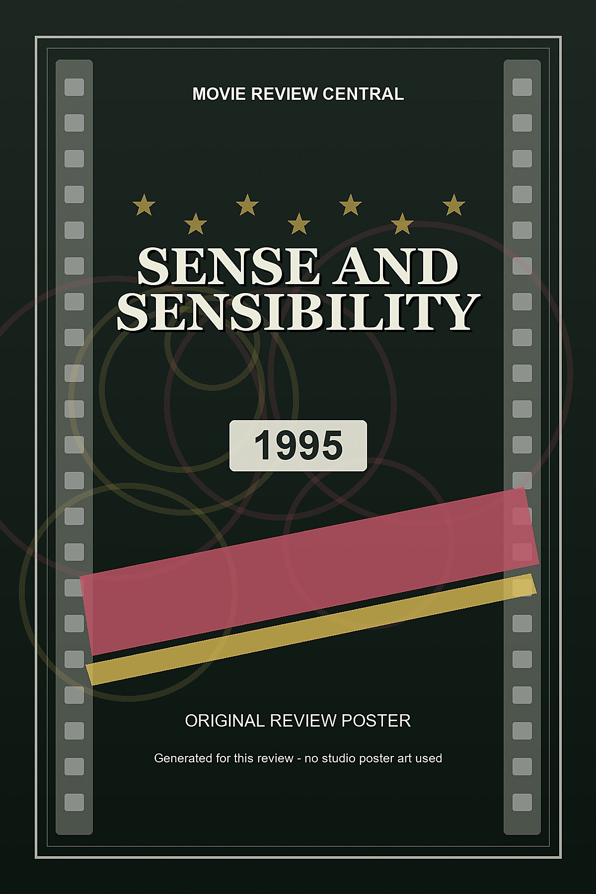 Sense and Sensibility (1995) - original review poster