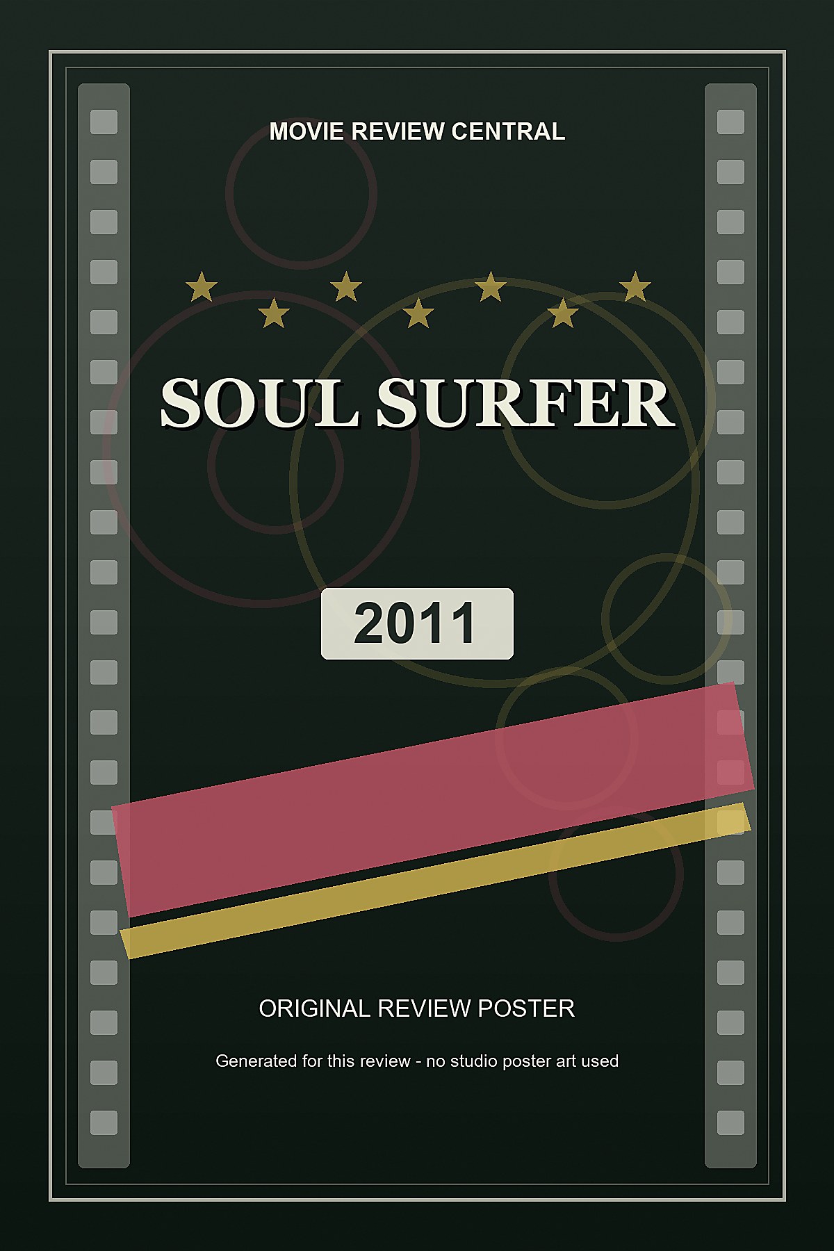 Soul Surfer (2011) - original review poster Soul Surfer (2011) - original review poster