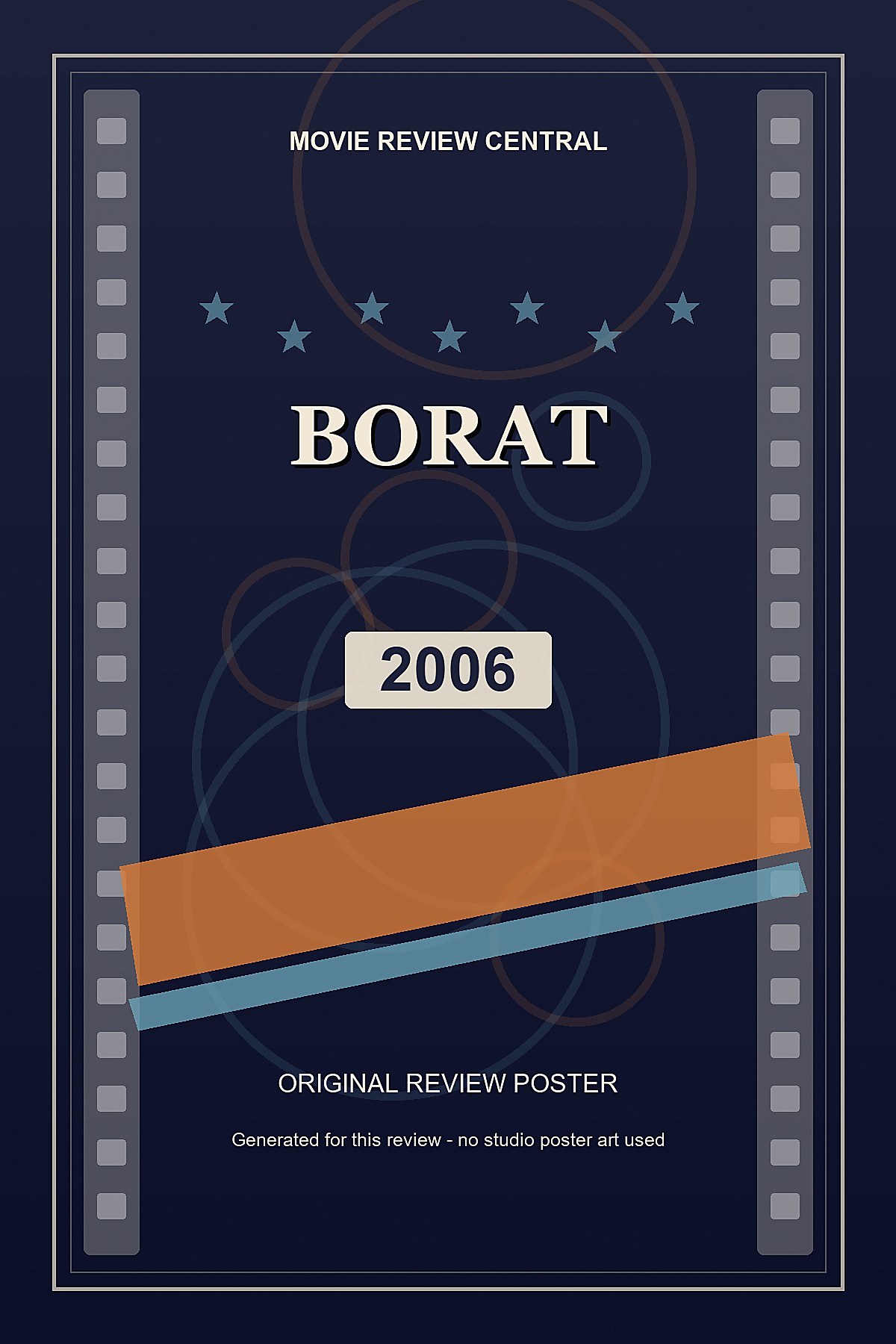 Borat (2006) - original review poster Borat (2006) - original review poster