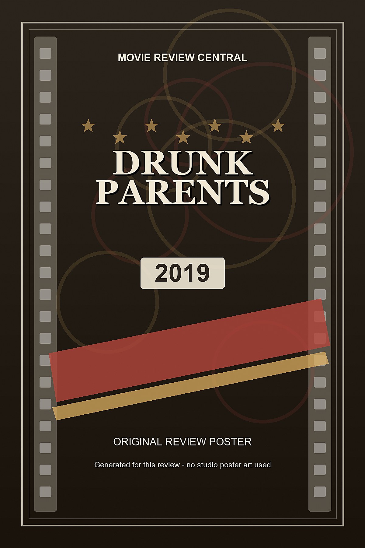 Drunk Parents (2019) - original review poster Drunk Parents (2019) - original review poster
