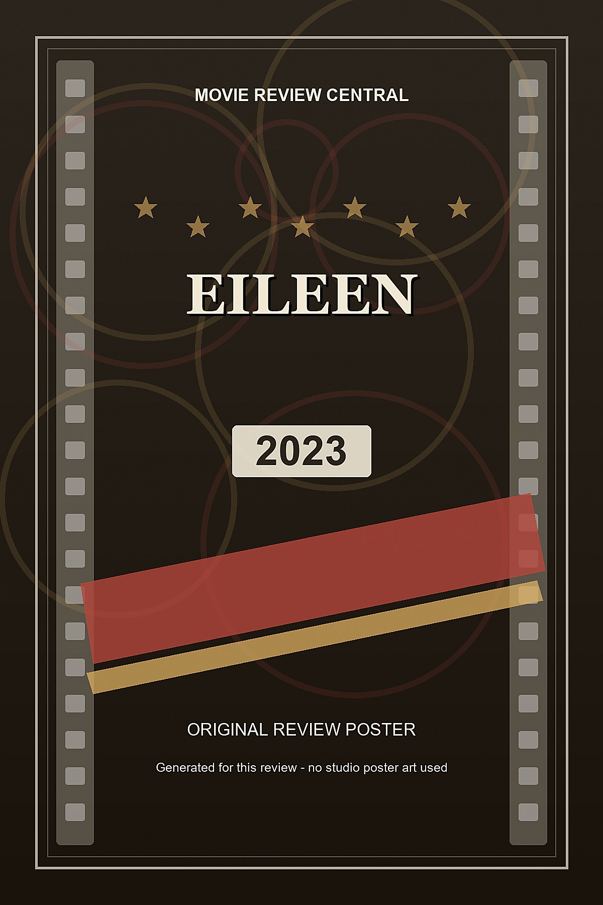 Eileen (2023) - original review poster Eileen (2023) - original review poster