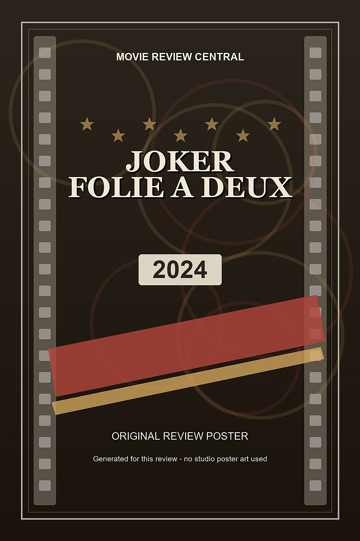 Joker: Folie a Deux (2024) - original review poster