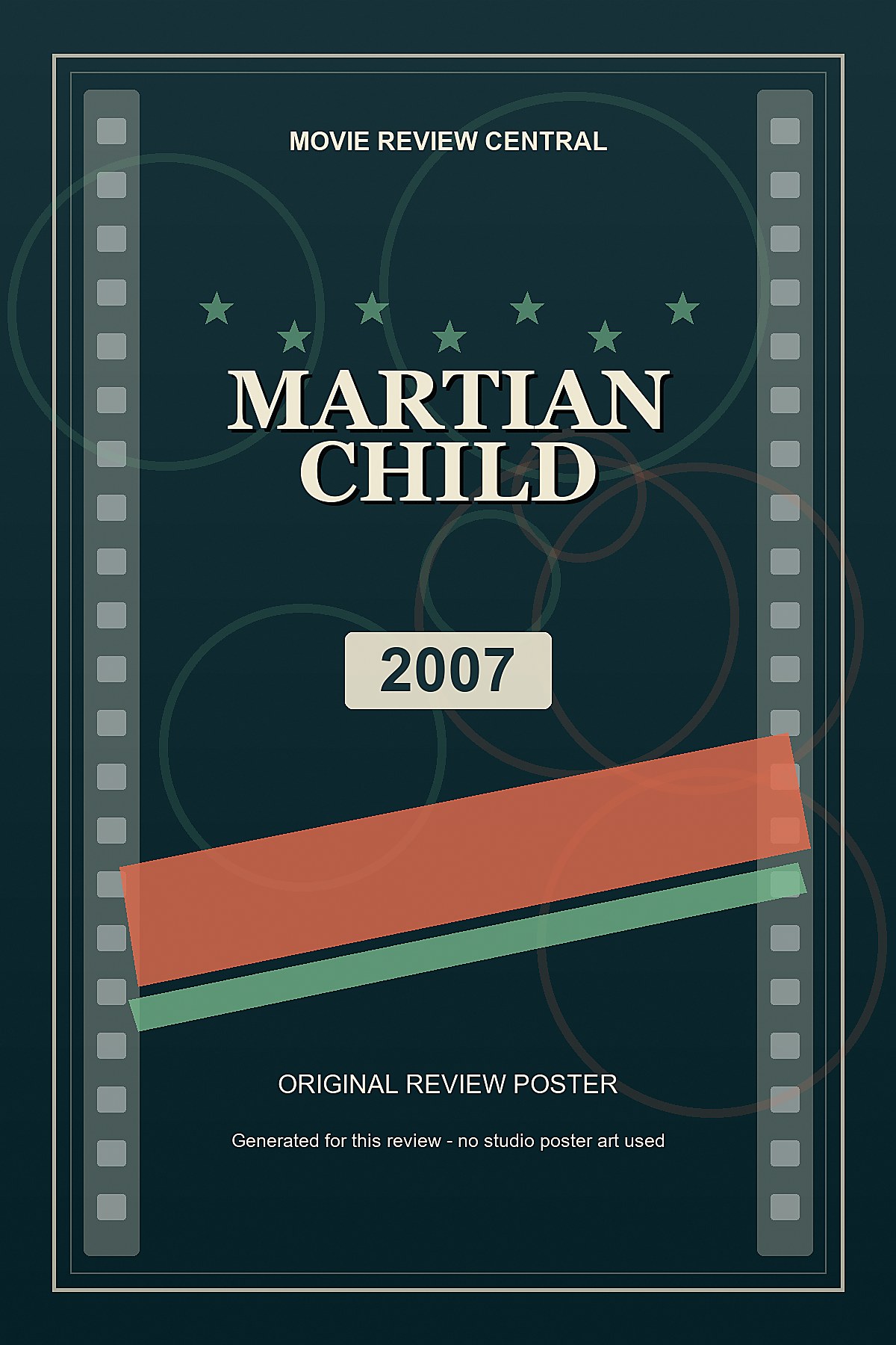Martian Child (2007) - original review poster Martian Child (2007) - original review poster