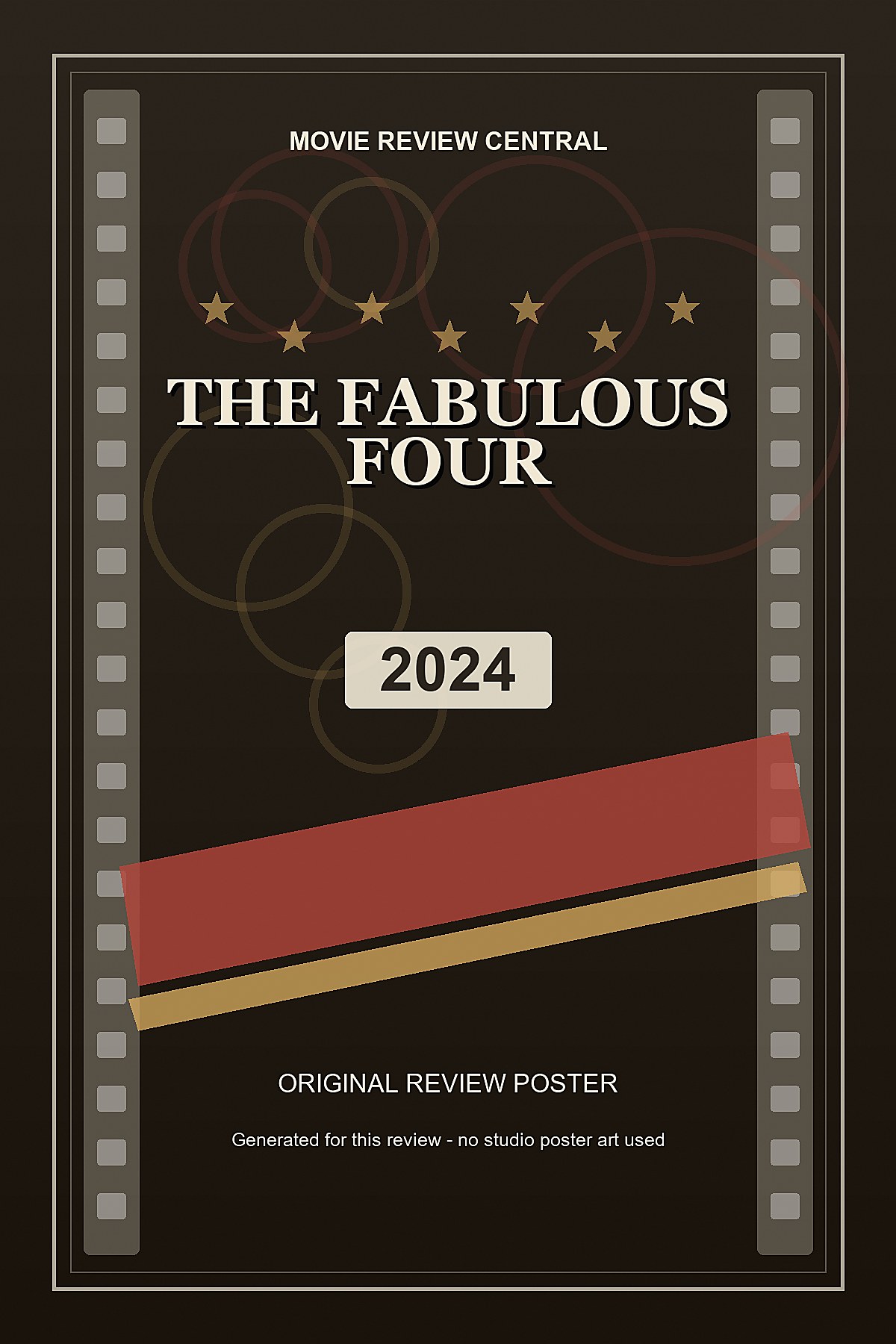 The Fabulous Four (2024) - original review poster The Fabulous Four (2024) - original review poster