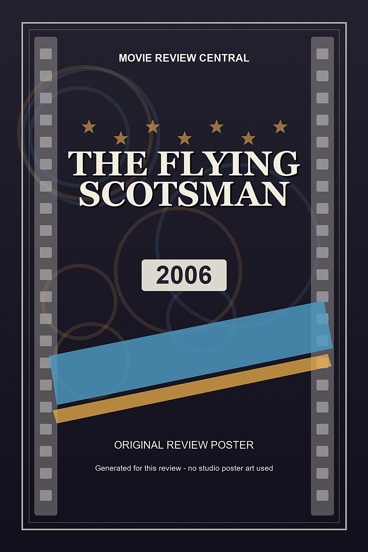 The Flying Scotsman (2006) - original review poster The Flying Scotsman (2006) - original review poster