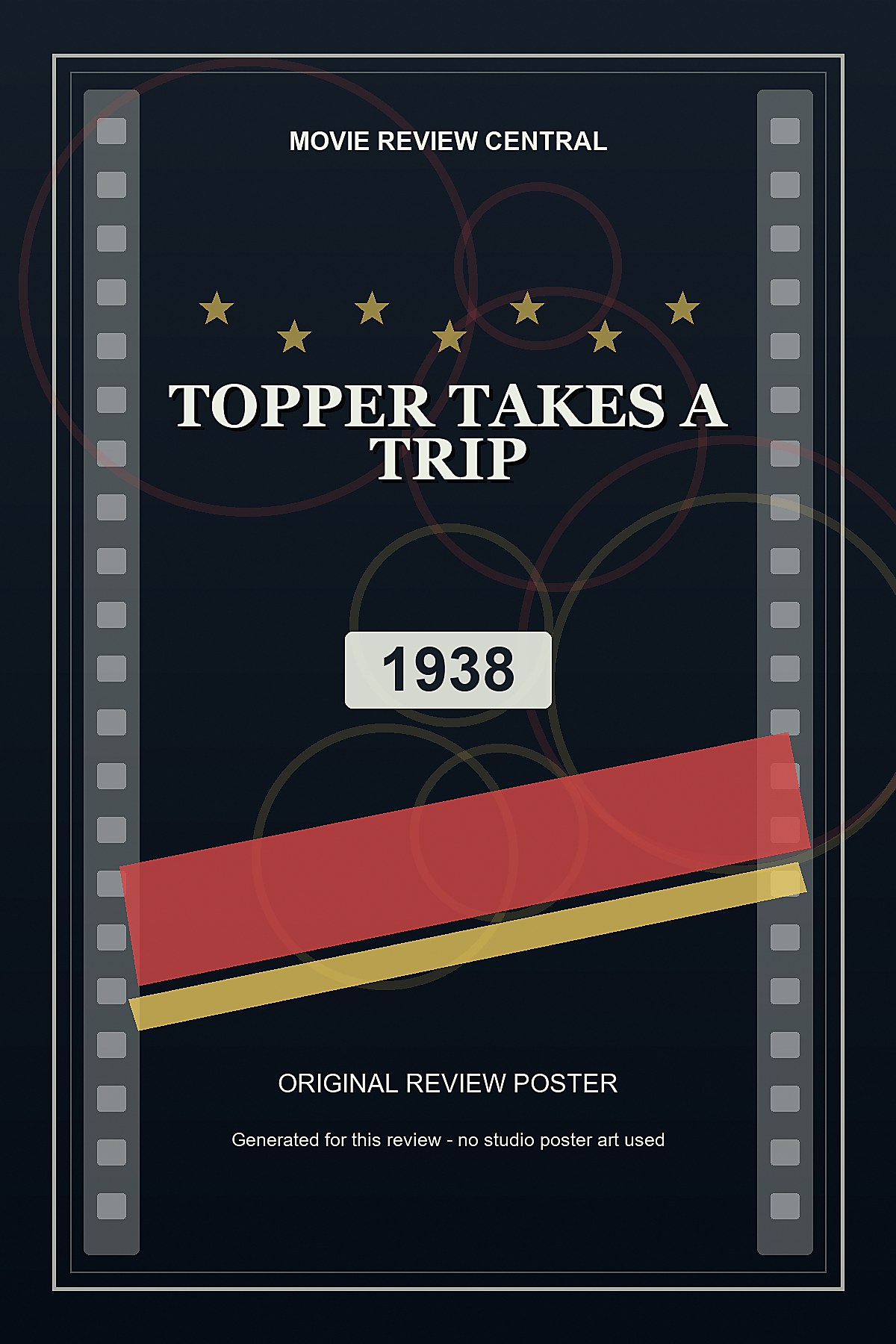 Topper Takes a Trip (1938) - original review poster Topper Takes a Trip (1938) - original review poster